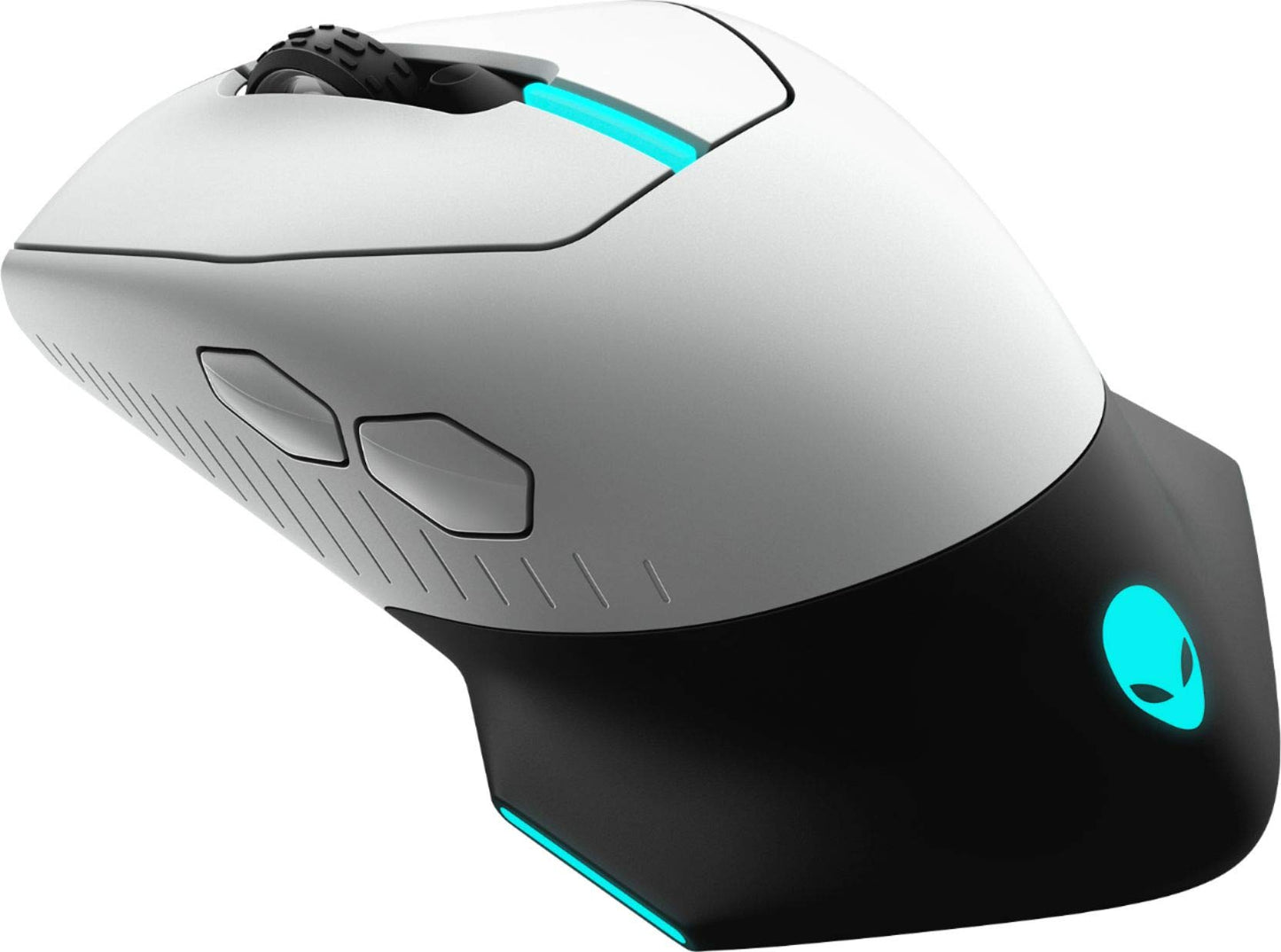 Alienware Wired/Wireless Gaming Mouse 610M-Light, Lunar Light