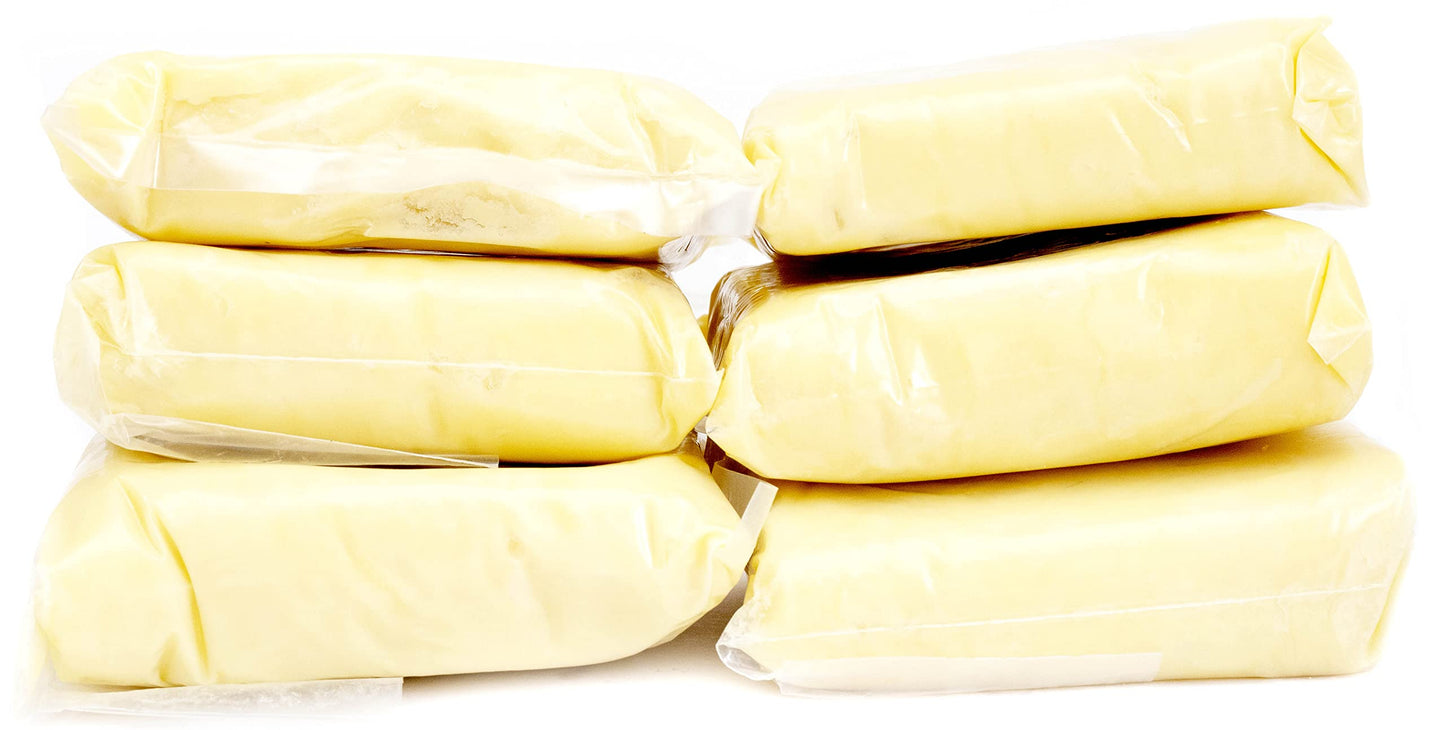 MGL Naturals Raw African Shea Butter Ivory 5 lb bulk, 100% Pure, Raw and Unrefined. Nourish and moisturize. Use alone or DIY recipes. From Ghana, Africa. (5 lb)