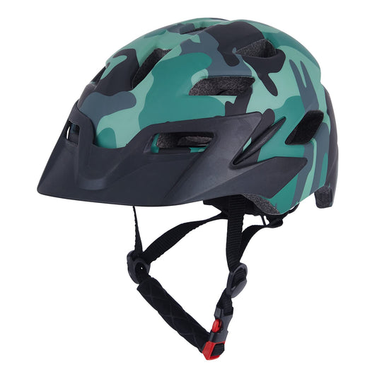 Bilaki Kids Bike Helmet, Youth Toddler Boys Girls Helmets, 2 Size Adjustable for Ages 2-3-5-8-14 Years, Child Helmet with Visor and LED Light, Lightweight Multi-Sport Bicycle Scooter Cycling Helmets