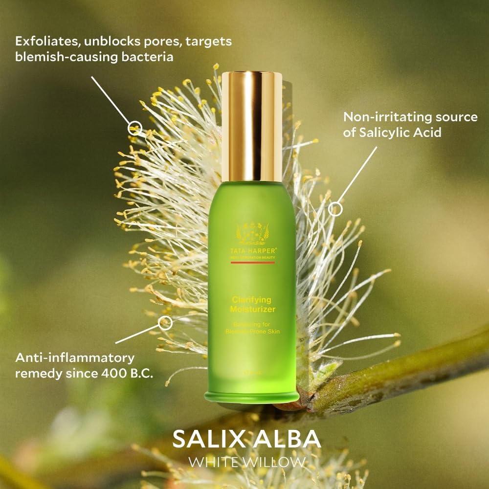 Tata Harper Clarifying Moisturizer, Blemish & Oil Controlling Moisturizer, 100% Natural, Made Fresh in Vermont, 50ml