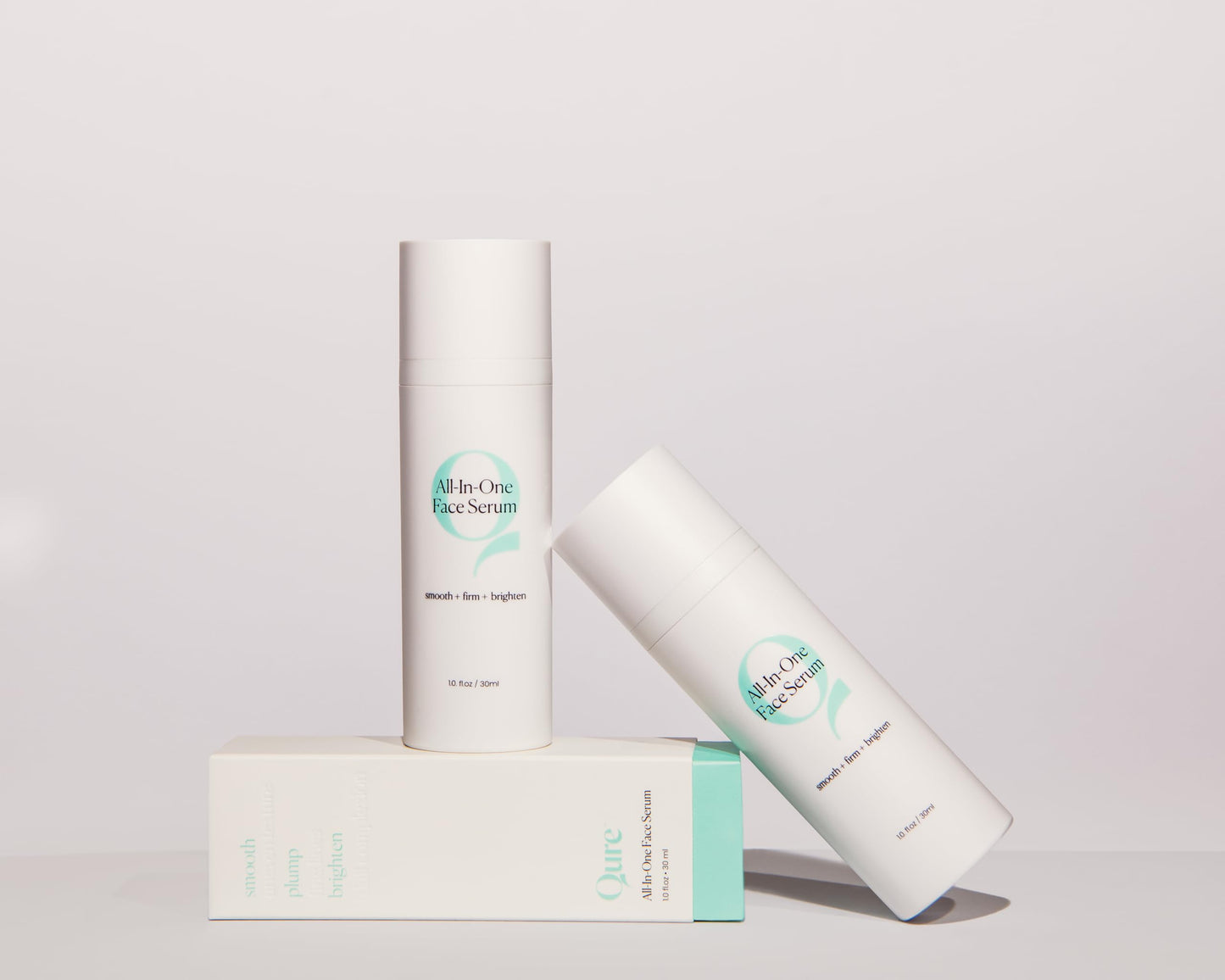 Qure All In One Hyaluronic Acid Serum for Face, Facial Serum With Niacinamides, Retinol, Lactic & Mandelic Acid, Bakuchiol, Peptides & Vitamin C Formulated For Fine Lines & Wrinkles