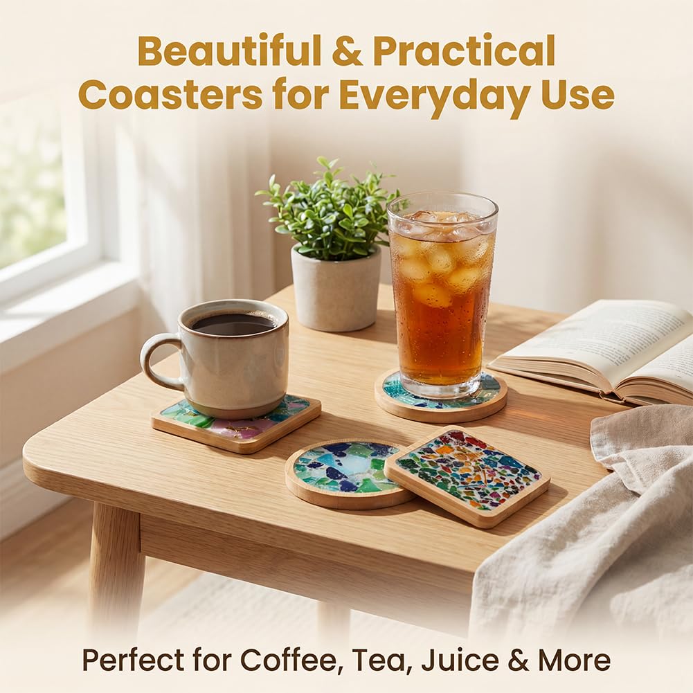 Mosaic Coaster kit (4)