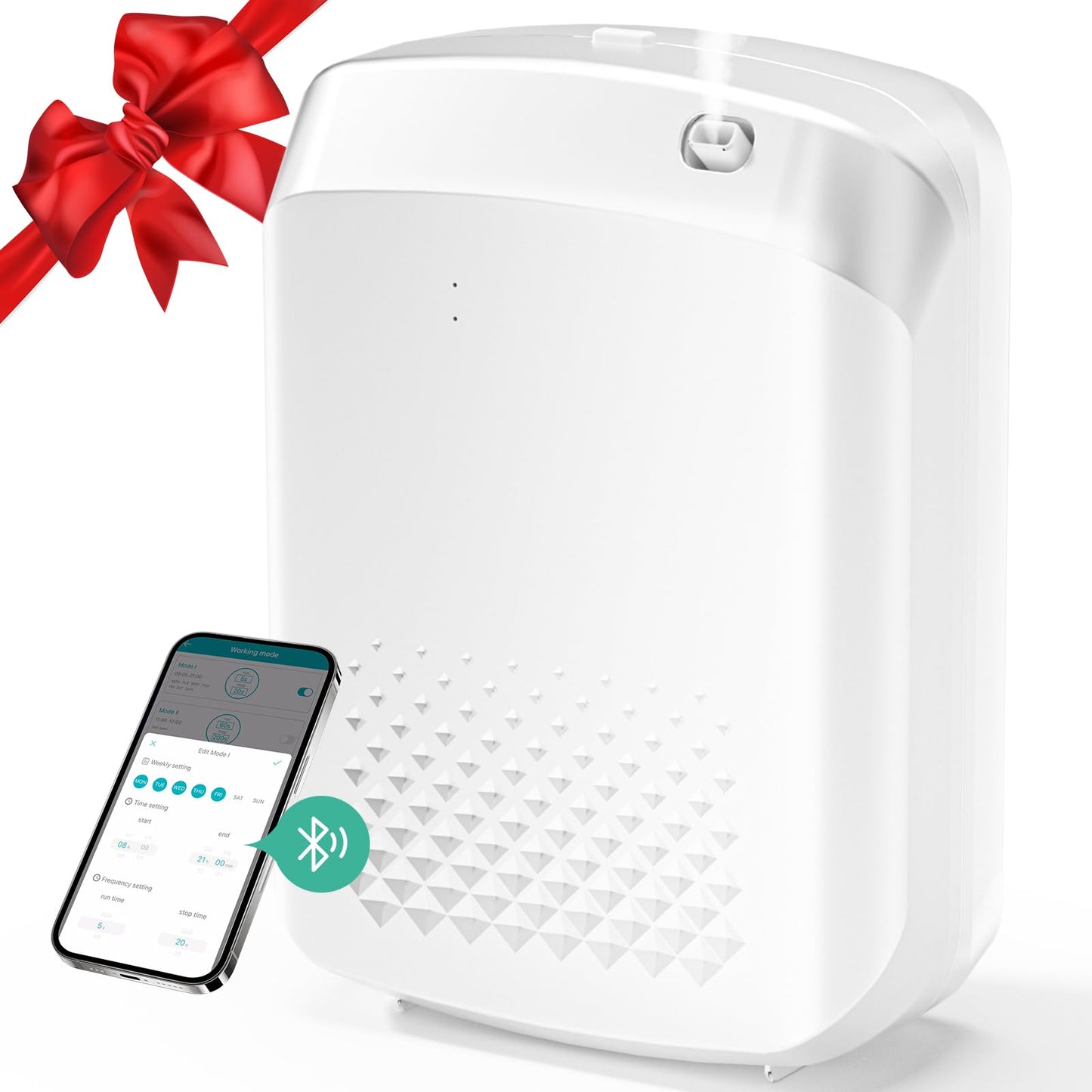 Smart Waterless Diffuser Air Machine, Scent Diffuser with Smart Cold Air Tech, 150ML Capacity and 1500 Sq Ft Coverage, Scent Dispenser for Large Room, Offices, Hotel and Spa
