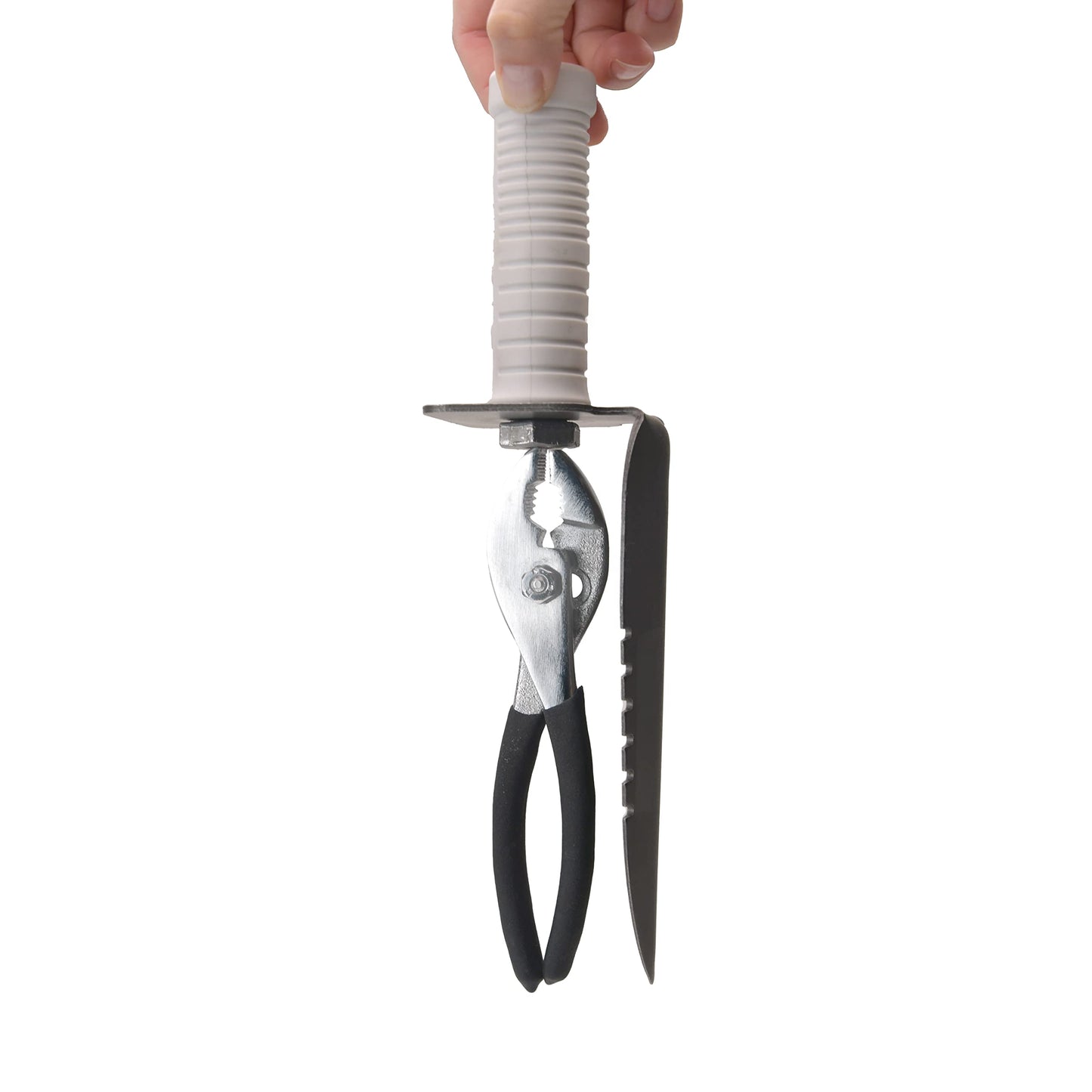 Hand Digger/Trowel by Kellyco with Magnet, Dual Serrated Edge, Metal Detecting or Gardening, Stuline Signature Series