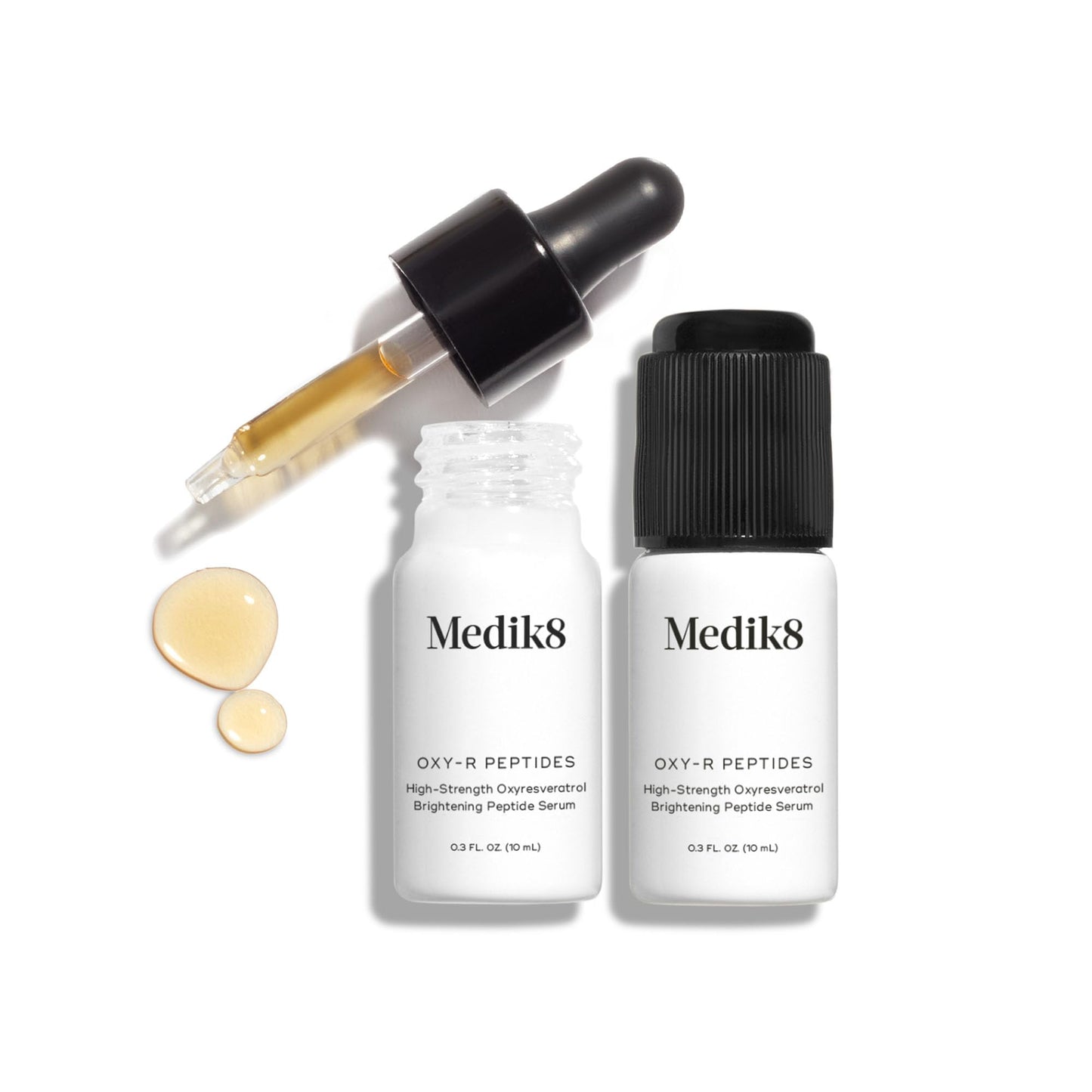 Medik8 Oxy-R Peptides Serum - Targeted Dark Spot Corrector With Twin Peptides - Brigthening Serum For Face - Gentle on Sensitive Skin - 0.3 oz