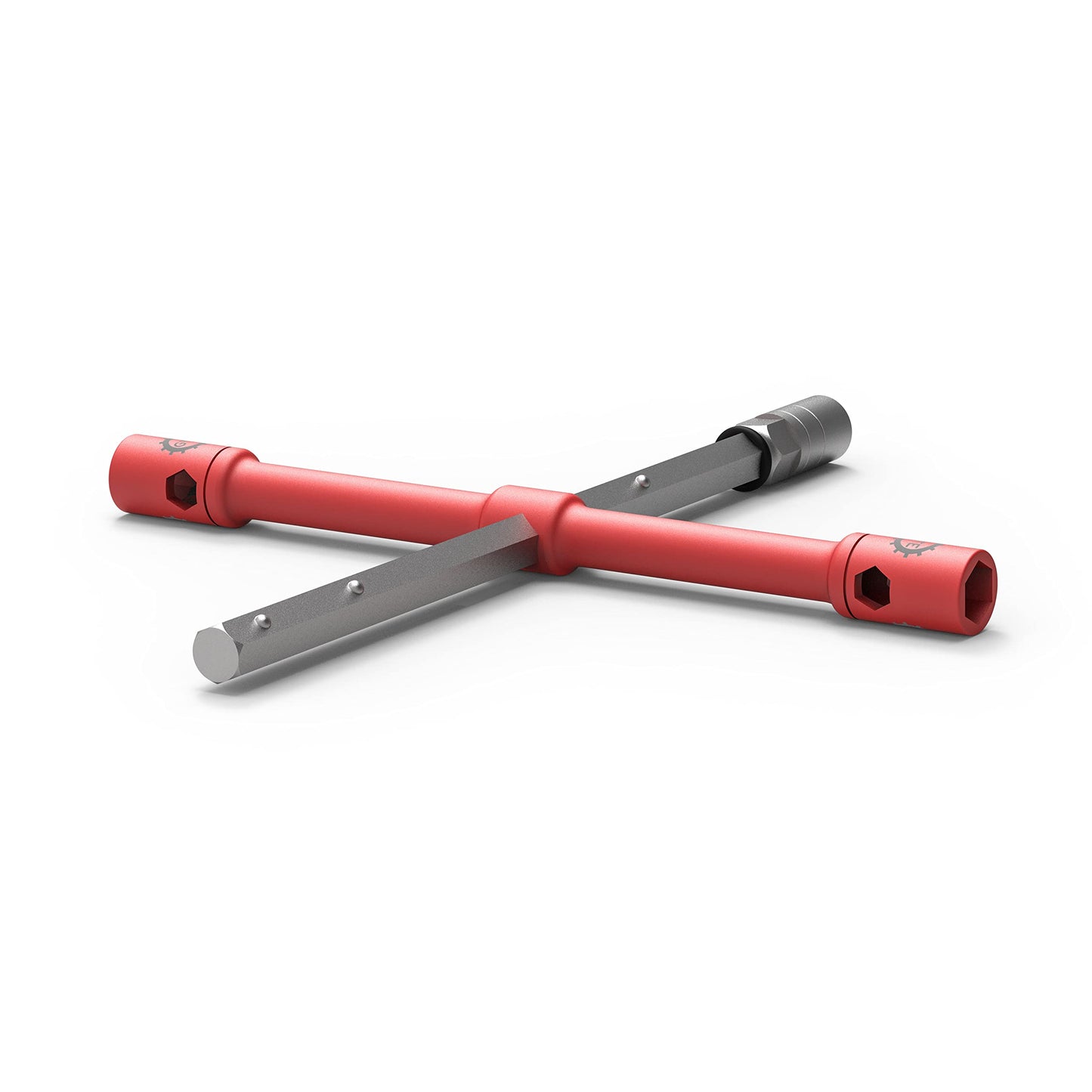 GTE Tools - LugStrong 26" Universal Compact Lug Wrench Set, Super-Strong Tire Iron & Lug Nut Remover - 2X More Torque! Never Get Stuck on The Road Again!