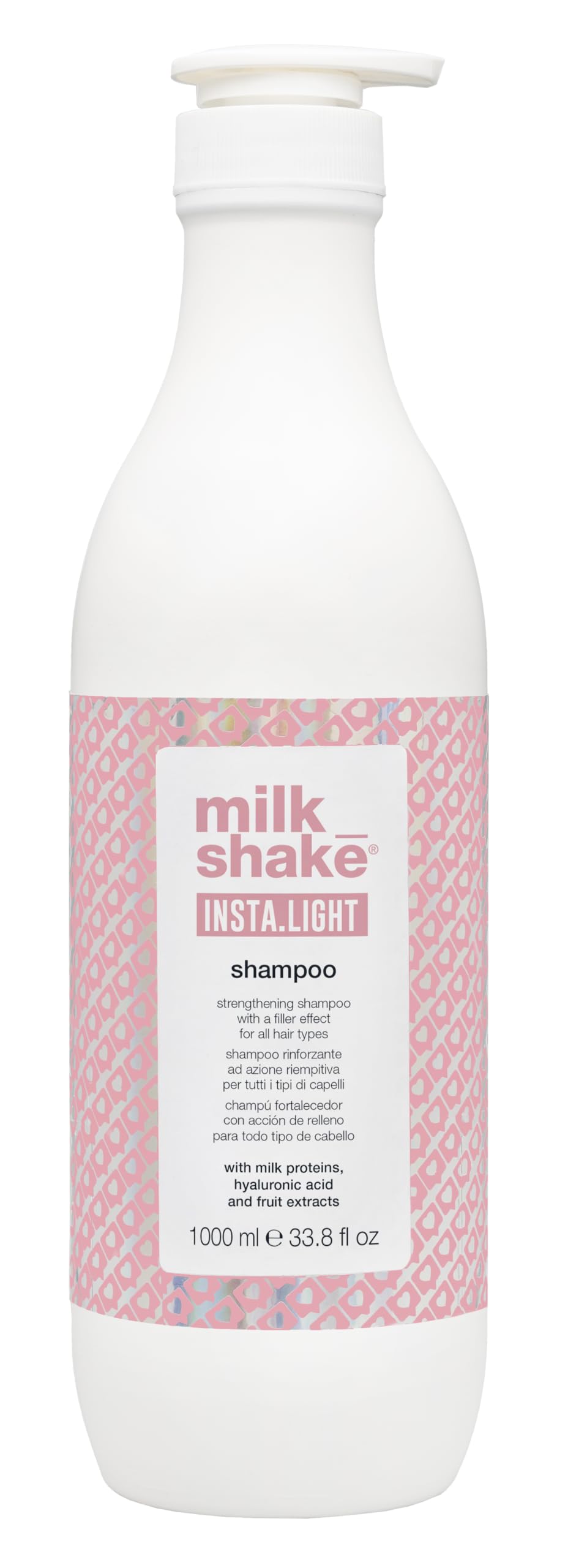 milk_shake Insta.Light Shampoo - Strengthening Shampoo with Filler Effect | Leaves Hair Soft and Shiny | 33.8 fl oz (1000 ml)
