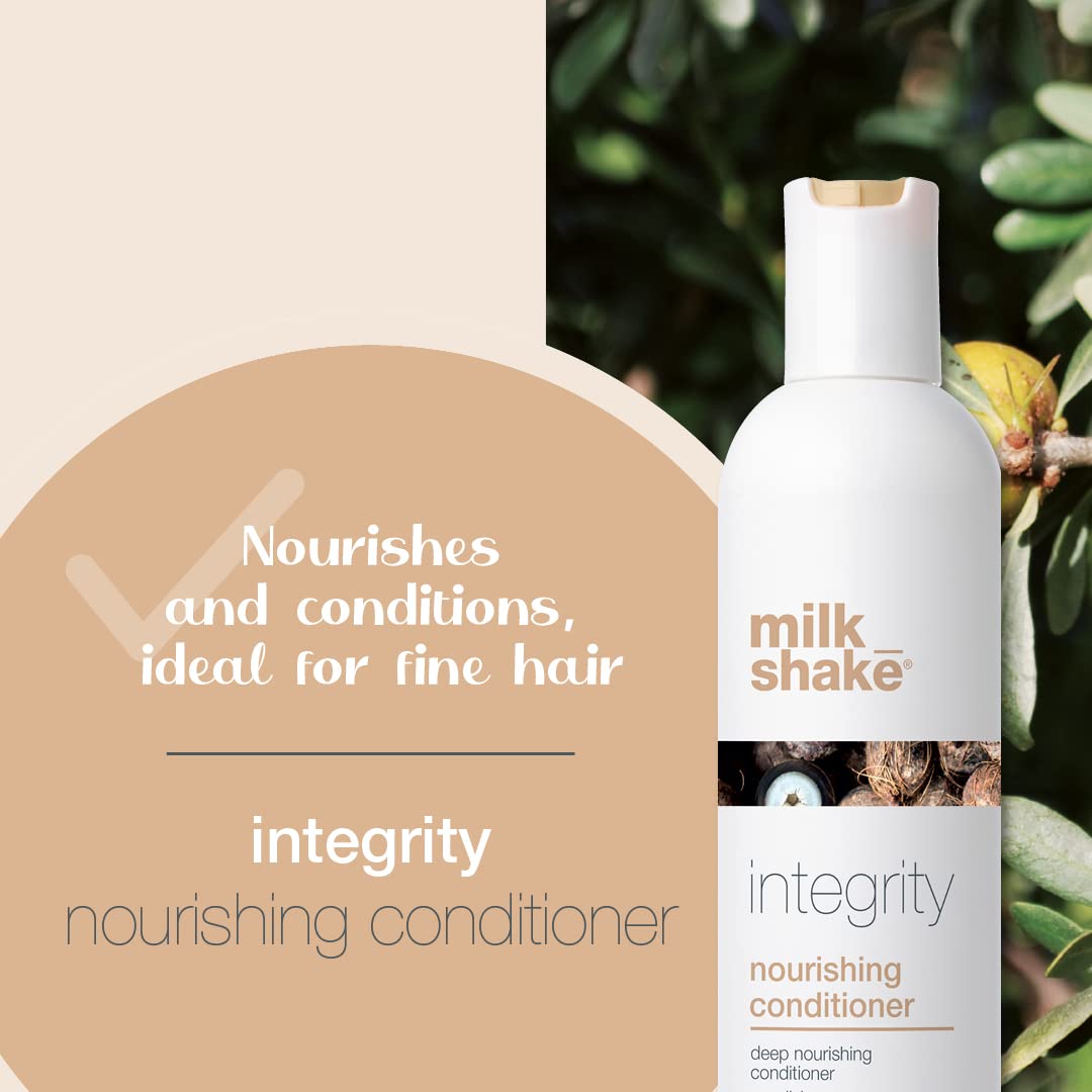 milk_shake Integrity Nourishing Conditioner - Anti Frizz Conditioner with Muru Muru Butter, Paraben Free, 33.8 Fl Oz