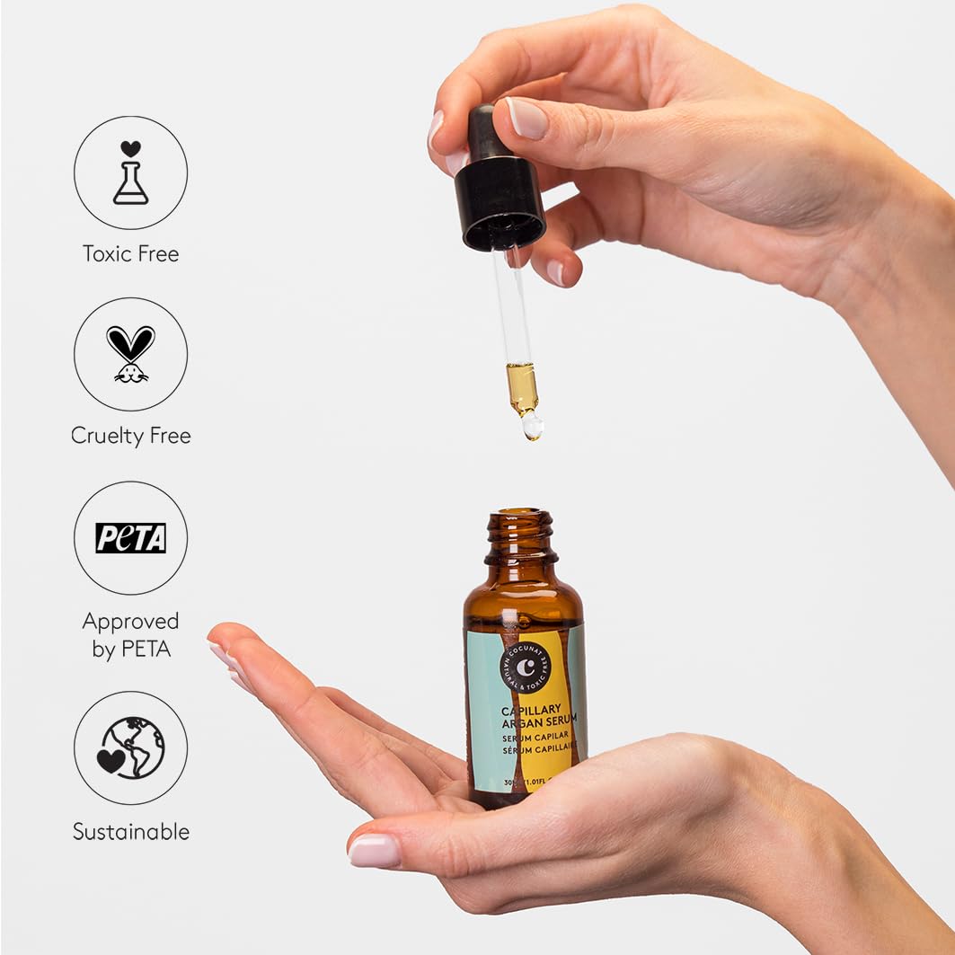 COCUNAT - Shiny Curls Plan - Moisturizer Leave In + Curl Booster + Argan Oil Serum - Curly Method - Curly Hair Gel - Moisturises, Detangles, Nourishes - Frizz Control - 250ml +150ml + 30ml