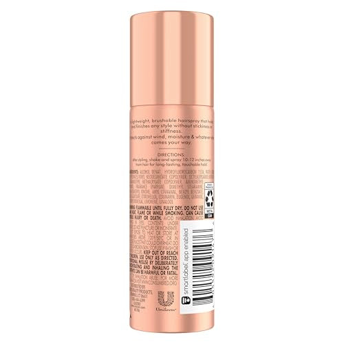 Nexxus Travel & Trial Comb Thru Finishing Mist Hair Spray, for Volume, 12 Count Hold Hair Spray Hair Styling 1.5 oz