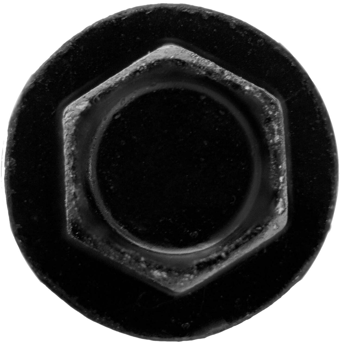 #14 X 14 Heavy Duty Black Timber/Log/Landscaping Wood Screws - Exterior Coated Heavy Duty Screws (50 Count - Heavy Duty Black Log Wood Screws)