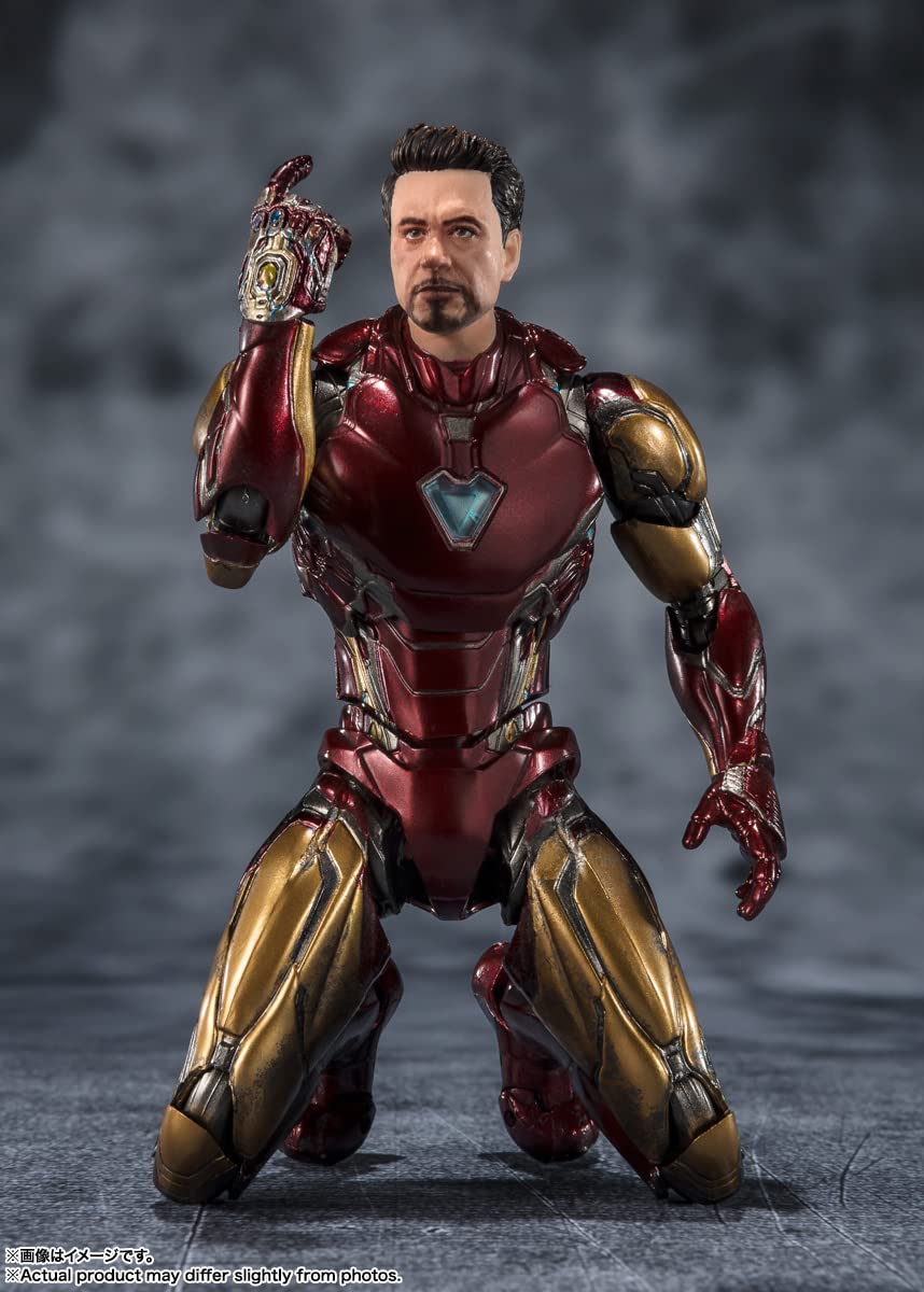 TAMASHII NATIONS - Avengers: Endgame - Iron Man Mark 85 - Edition- (The Infinity Saga), Bandai Spirits S.H.Figuarts Action Figure