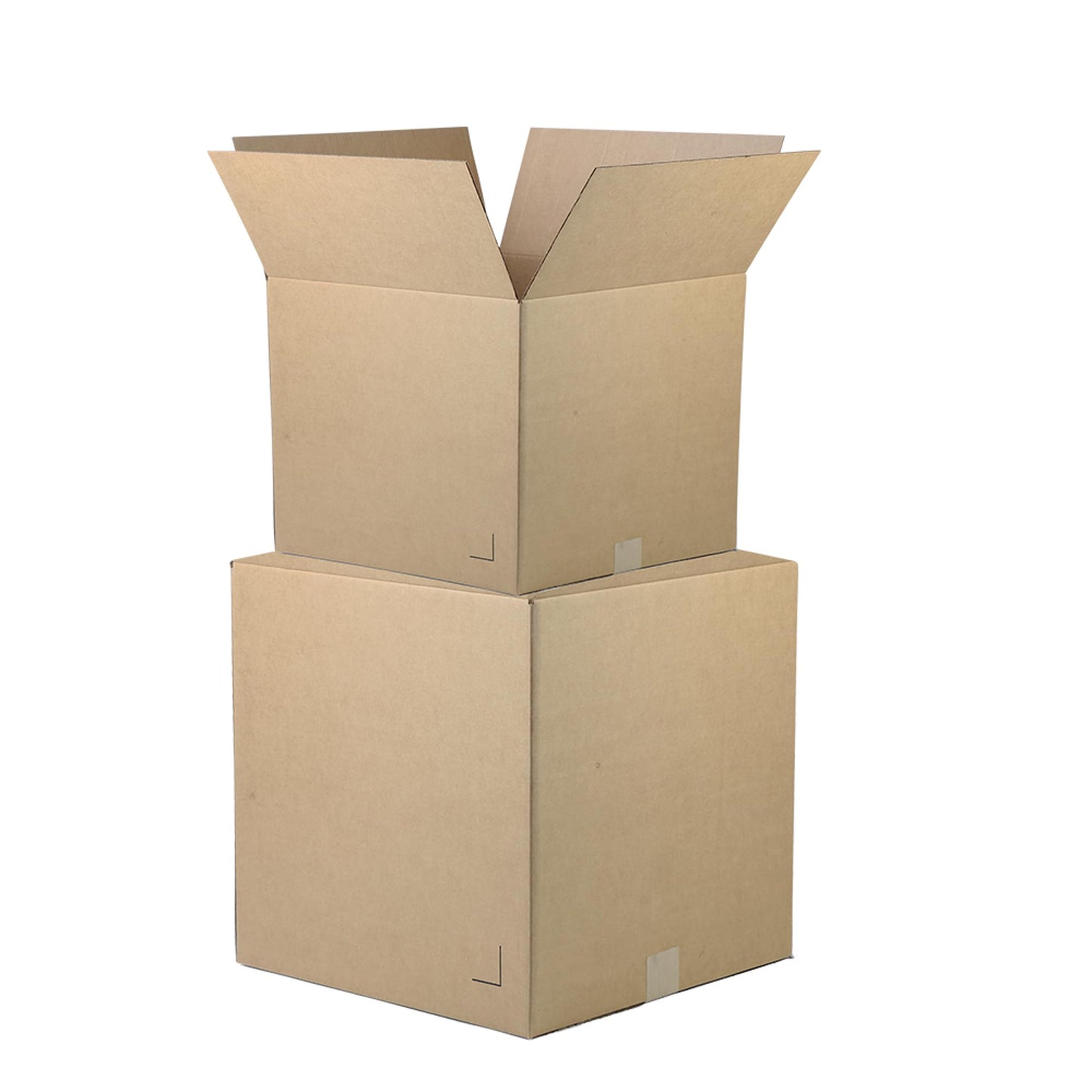 The Boxery 12"x12"x12" Brown/Kraft Corrugated Cardboard Shipping Boxes 25-Pack | Mailing, Packing, Moving & Storage for Business/Home – Durable - Eco-Friendly, Recyclable - Made in the USA