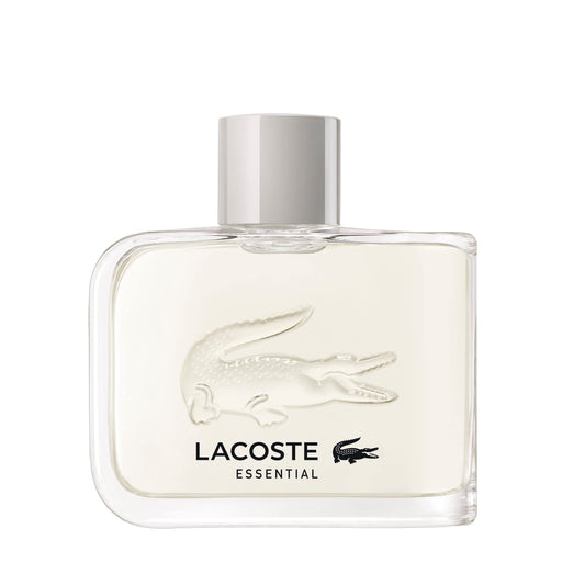 Lacoste Essential Eau de Toilette - Long Lasting Fragrance with notes of Citrus, Rose & Patchouli - Fougere & Aquatic - 1.7 fl. oz.