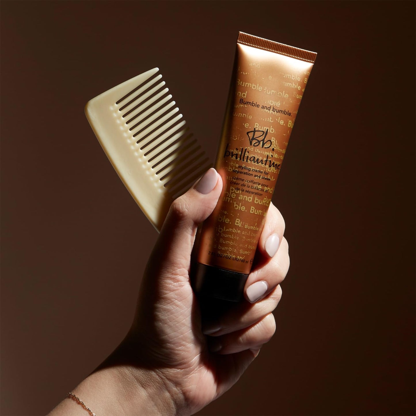 Bumble and bumble. Brilliantine Styling Cream | For Separation and Sheen | With Castor Oil, 2 Fl Oz