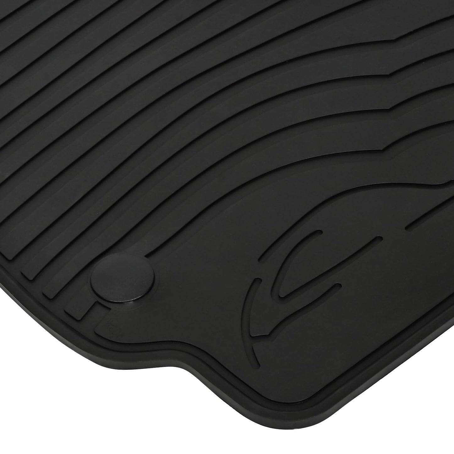 San Auto Car Floor Mats for Mercedes Benz CLA 250 (2014-2019) & GLA 250 (2015-2020), Custom Fit A Class 2012-2019, B Class 2013-2019 Floor Liner Black All Weather Rubber Mats Heavy Duty Odorless