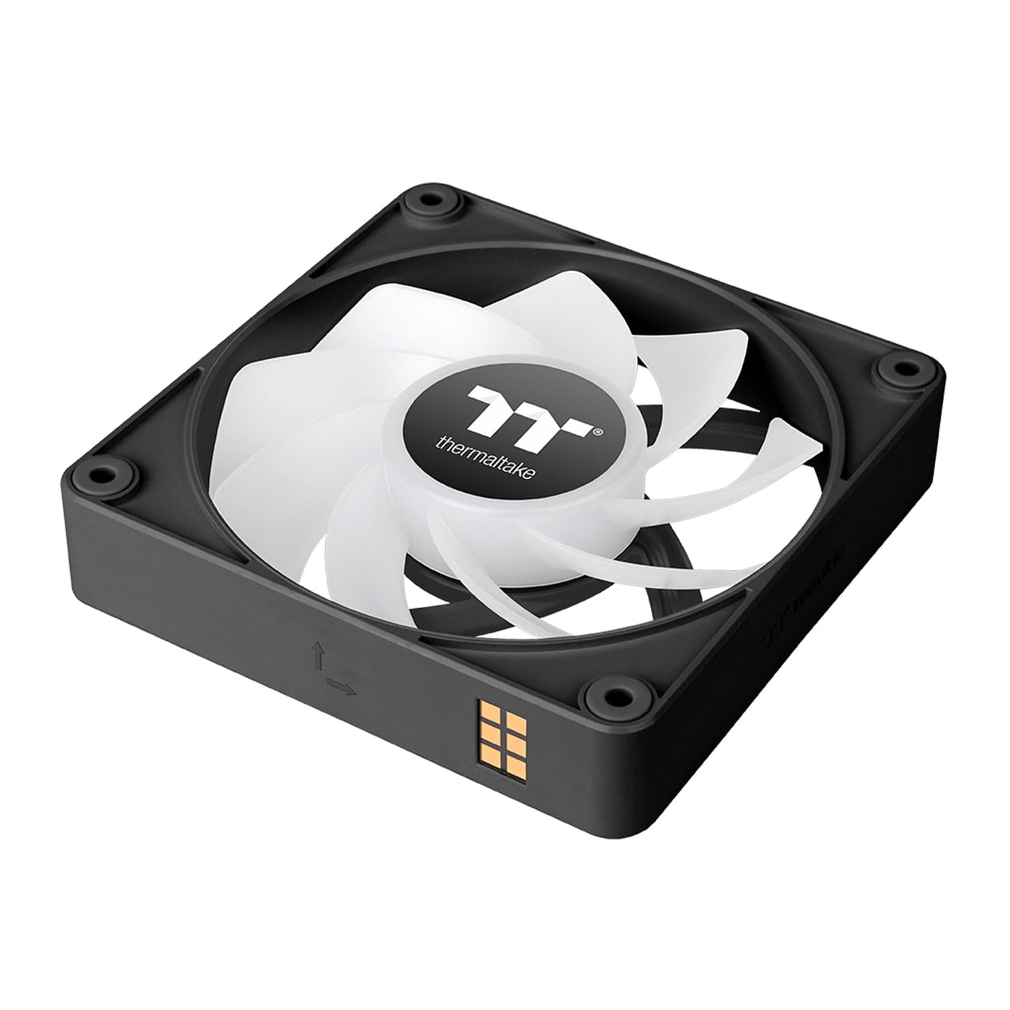 Thermaltake CT120 EX ARGB Reverse PC Cooling Fan (3-Fan Pack), Magnetic Connection, 5V Motherboard Sync, 16.8 Million Colors 9 Addressable LEDs, 120 mm Case/Radiator Fan, CL-F192-PL12SW-A