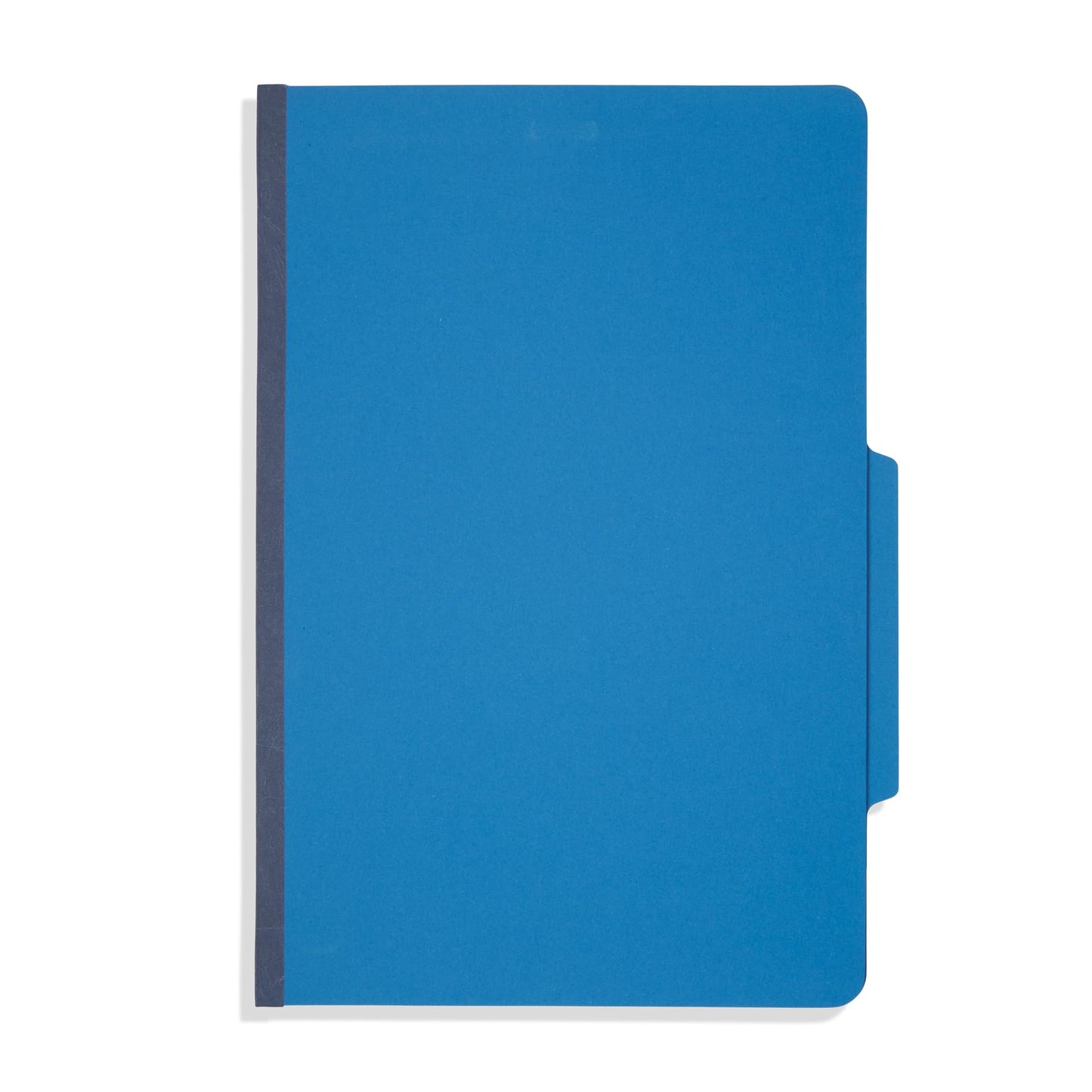Blue Summit Classification Folders, Legal Size, 2 Dividers, Dark Blue – 10 Pack