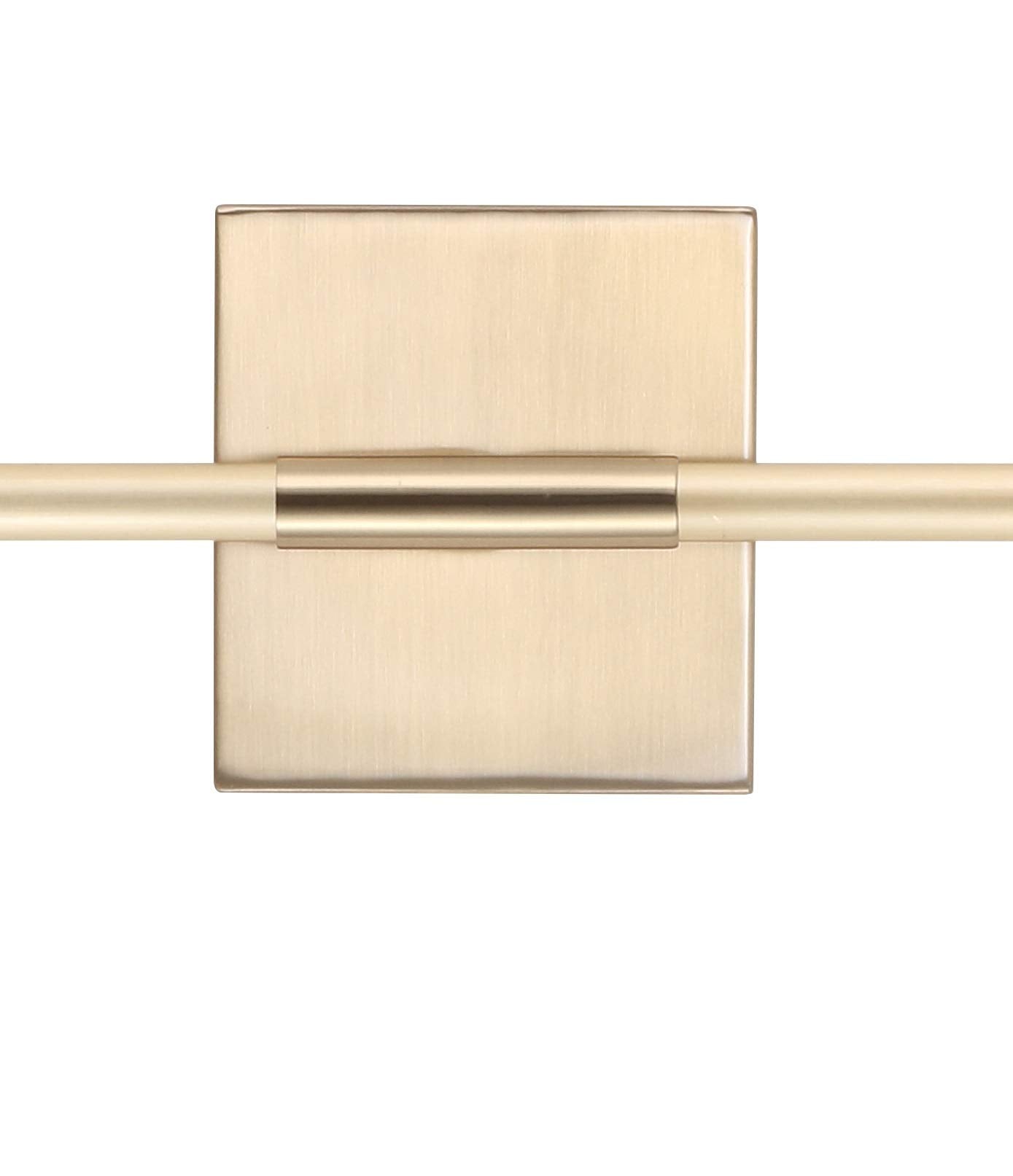 JONATHAN Y JYL7022B Makena 28" Dimmable Integrated LED Modern Metal Wall Sconce Contemporary Minimal 3000K 10W Bulbs Entryway Lobby Bathroom Bedroom Living Room, Gold