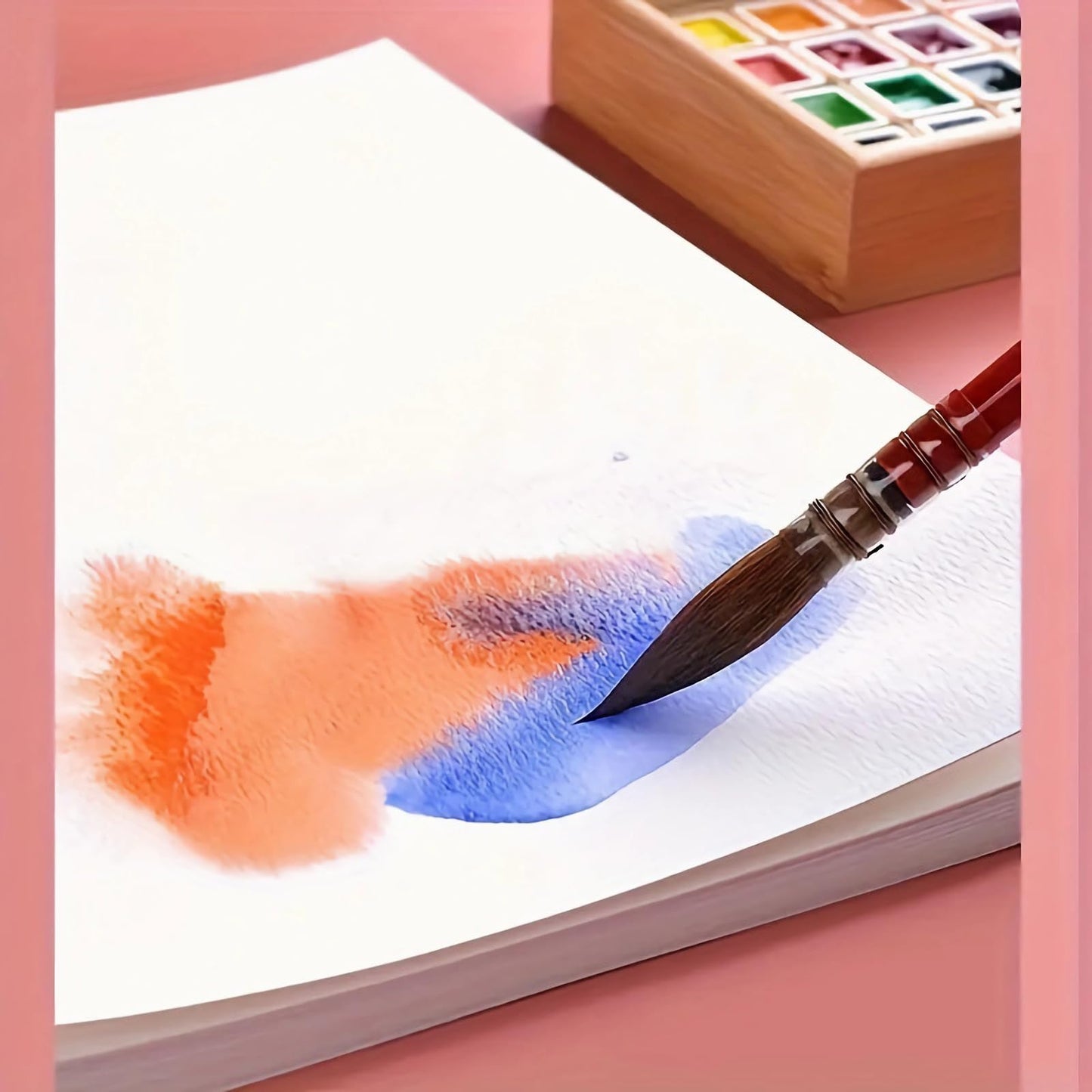 15 Sheets Large Watercolor Paper 140LB/300GSM Cotton Drawing Paper 24 x 36”, Texture Blank Painting Paper for Student Artists School Studio Craft DIY