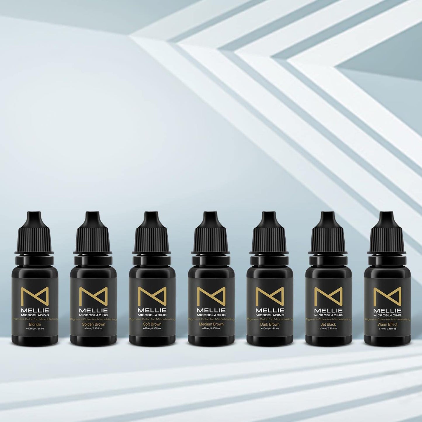 M | Microblading Medical Grade Pigment Ink Set – Set of 7 Colors | Professional Use Microblading Pigment Set FOR PROFESSIONALS ONLY