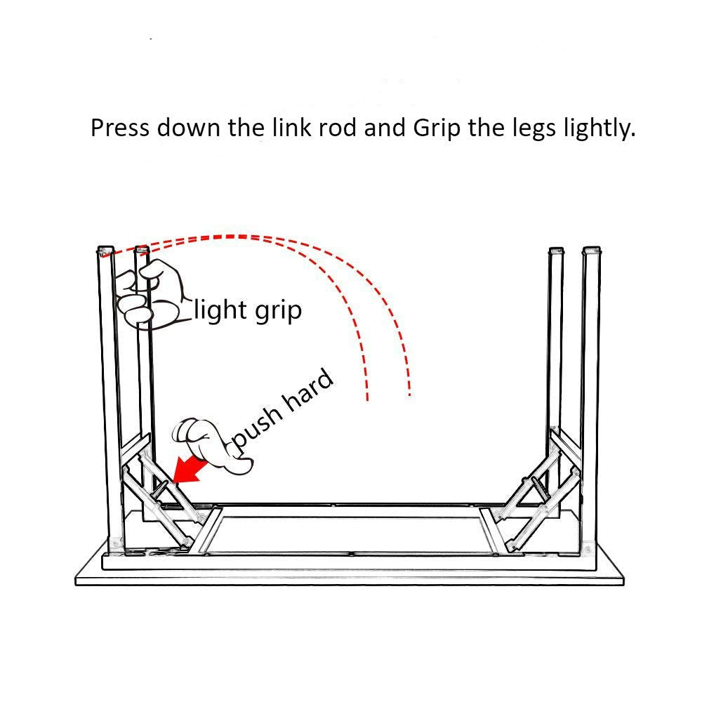 Need 31.5 Inch Folding Computer Desk for Small Spaces, Black Study Foldable Writing Table for Home Office, Bedroom, Dorm Room & Student, No Assembly