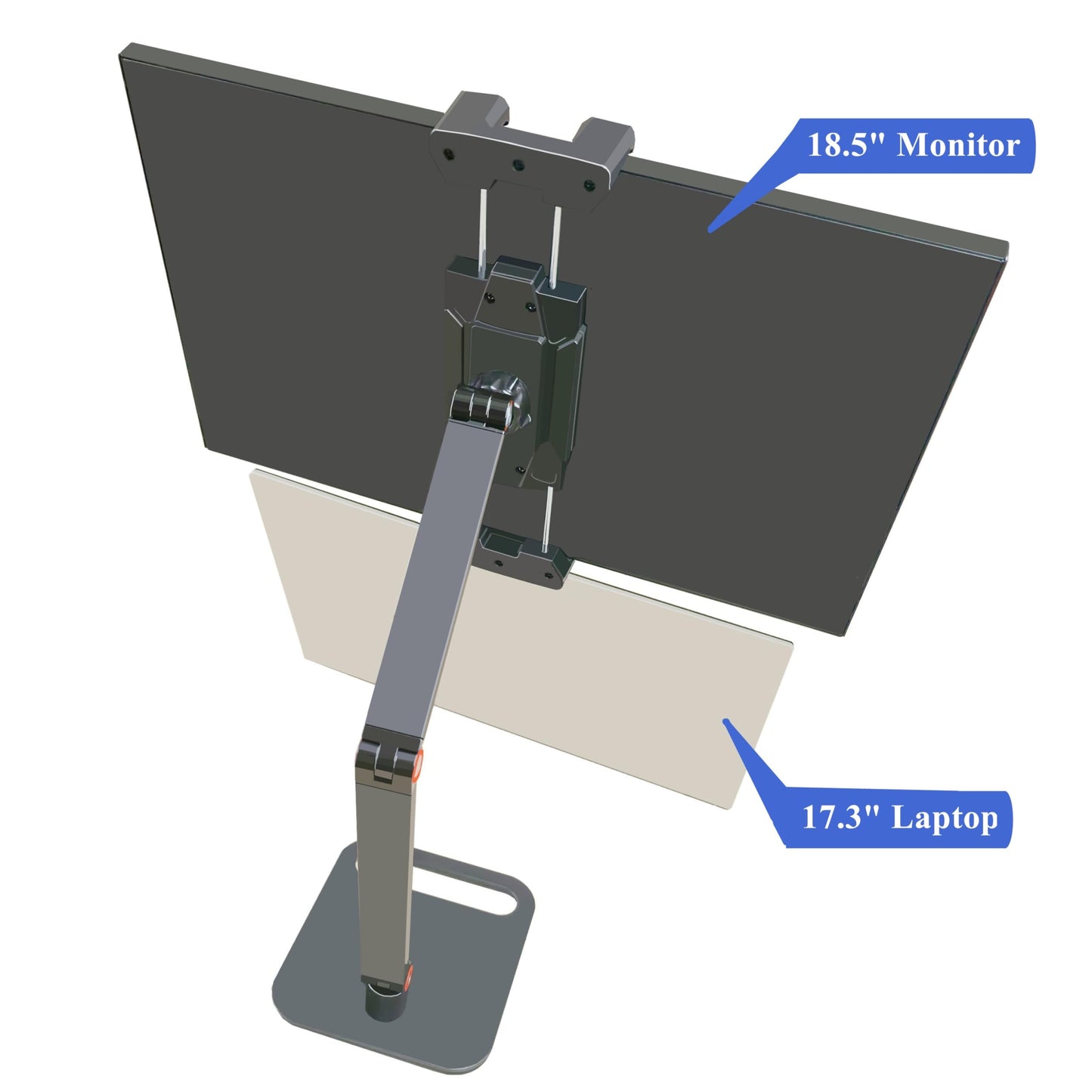 WYSXEBWZ Portable Monitor Holder for 6-18.5 Inch Screen Desktop Expandable Monitor Stand 13 inch Tablet Stand