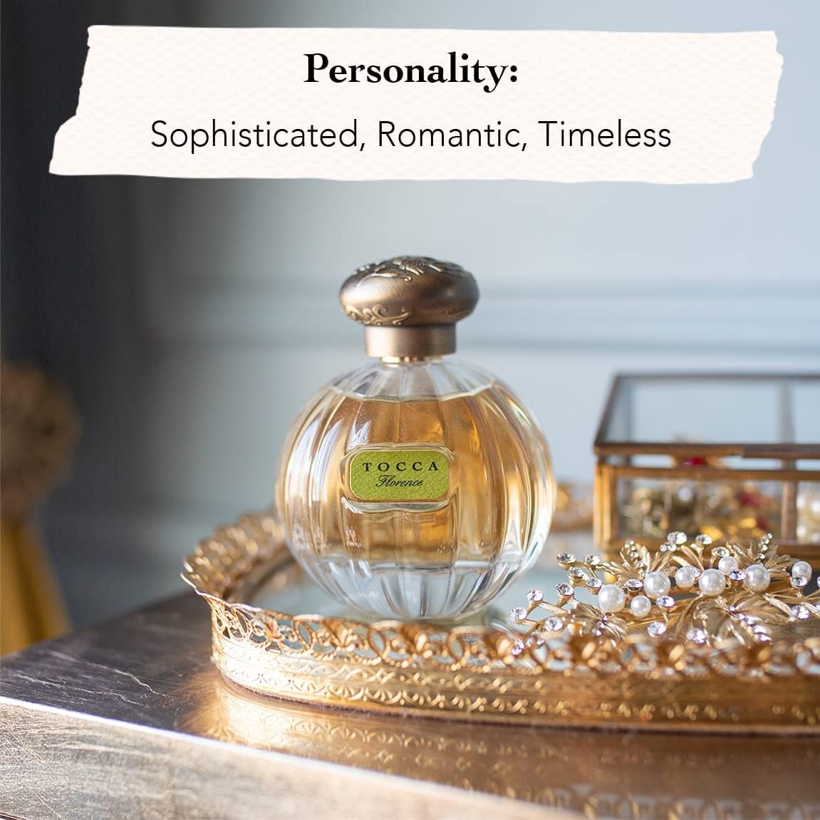 Tocca Florence Women's Perfume Travel Spray, 0.34 oz (10 ml) - Classic Floral, Bergamot, Pear, Gardenia Fragrance