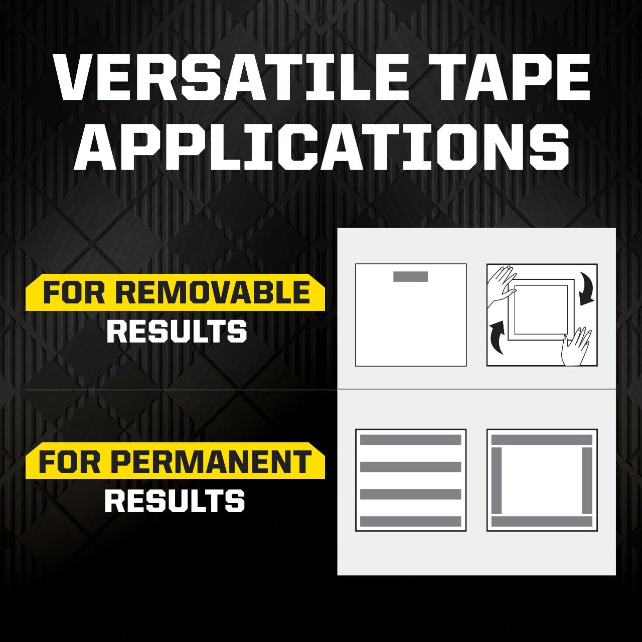 Scotch-Mount Multi-Purpose Gel Tape, Double-Sided Tape for Heavy Duty Applications, Removable Mounting Tape, Nano Tape, Water-Resistant Clear Mounting Tape, Holds up to 20 lbs, 6-Pack