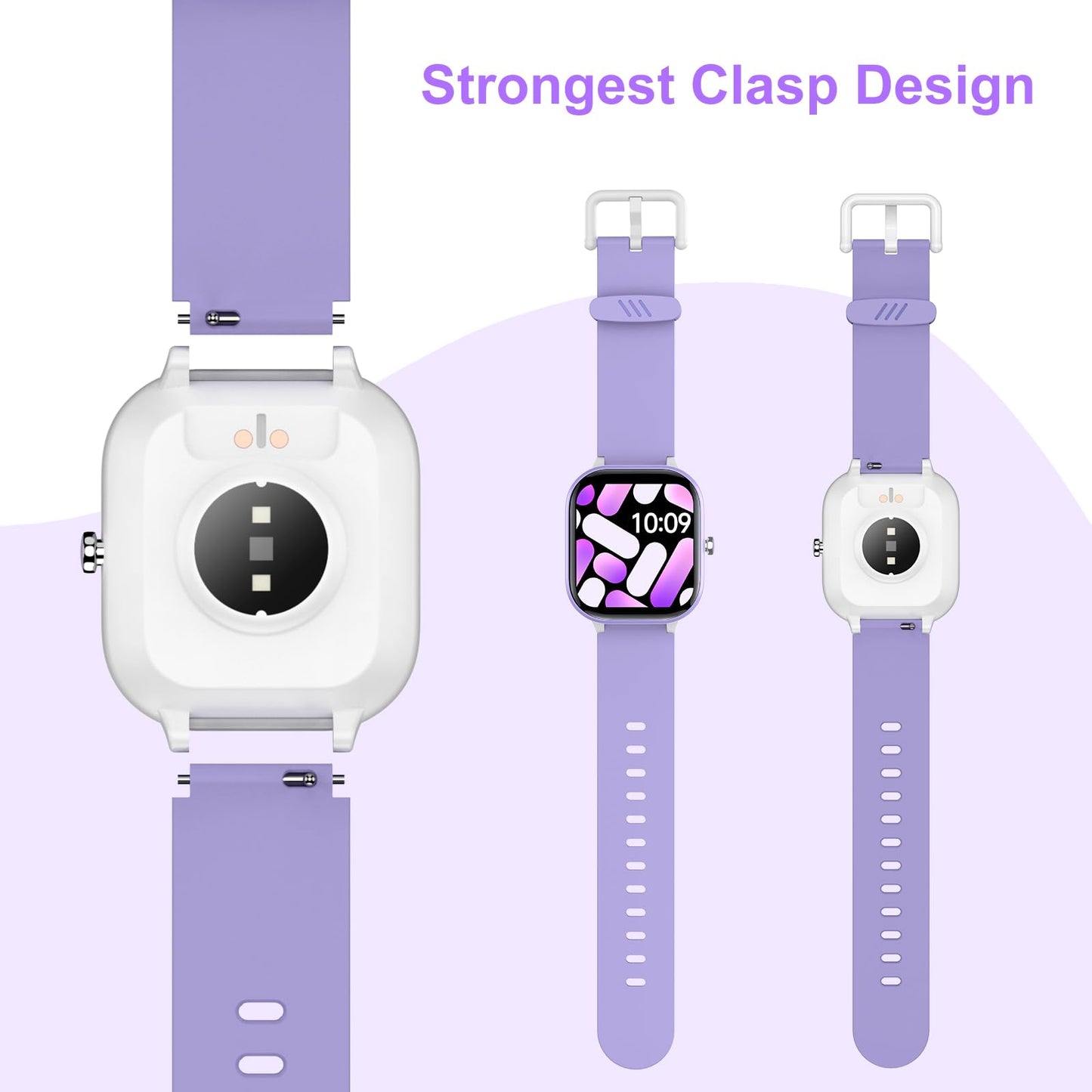 HENGTO Kids Watch, IP68 Waterproof Smart Watch with 19 Sport Modes, Pedometer, Heart Rate Monitor, 19 Sports Modes, Great Tracker Watch Gift for Kids