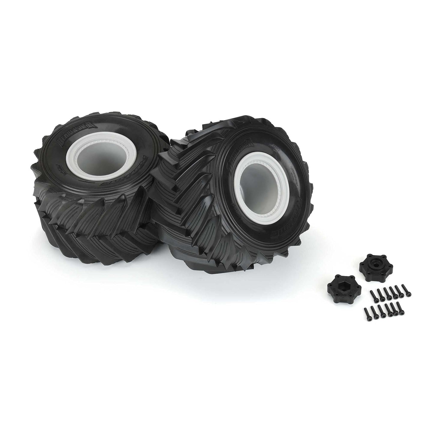 Pro-line Racing Demolisher 2.6/3.5 MTD Gray Whls LMT F/R PRO1018715 RC Tire