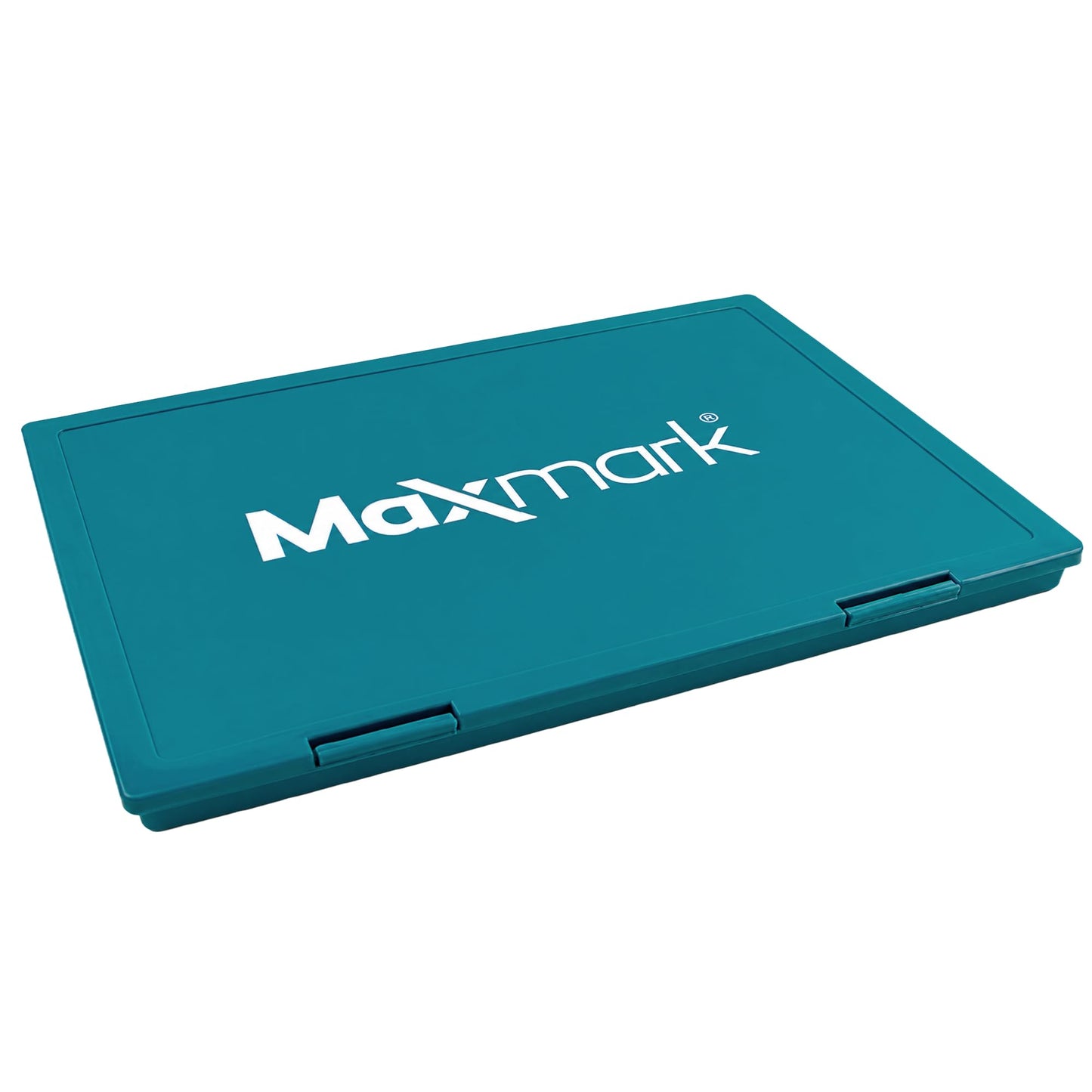MaxMark Extra Large Black Ink Stamp Pad - 8.25" x 11.5" - Industrial Felt Pad - Black Color