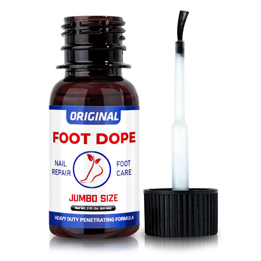 XL FOOT DOPE SNAKEROOT (Ageratina pichinchensis) & TEA TREE - Toenail FungusTreatment - Nail Care and Hardener - Snakeroot Extract,Tea Tree Oil, Oregano Oil, Almond Oil, and Peppermint.