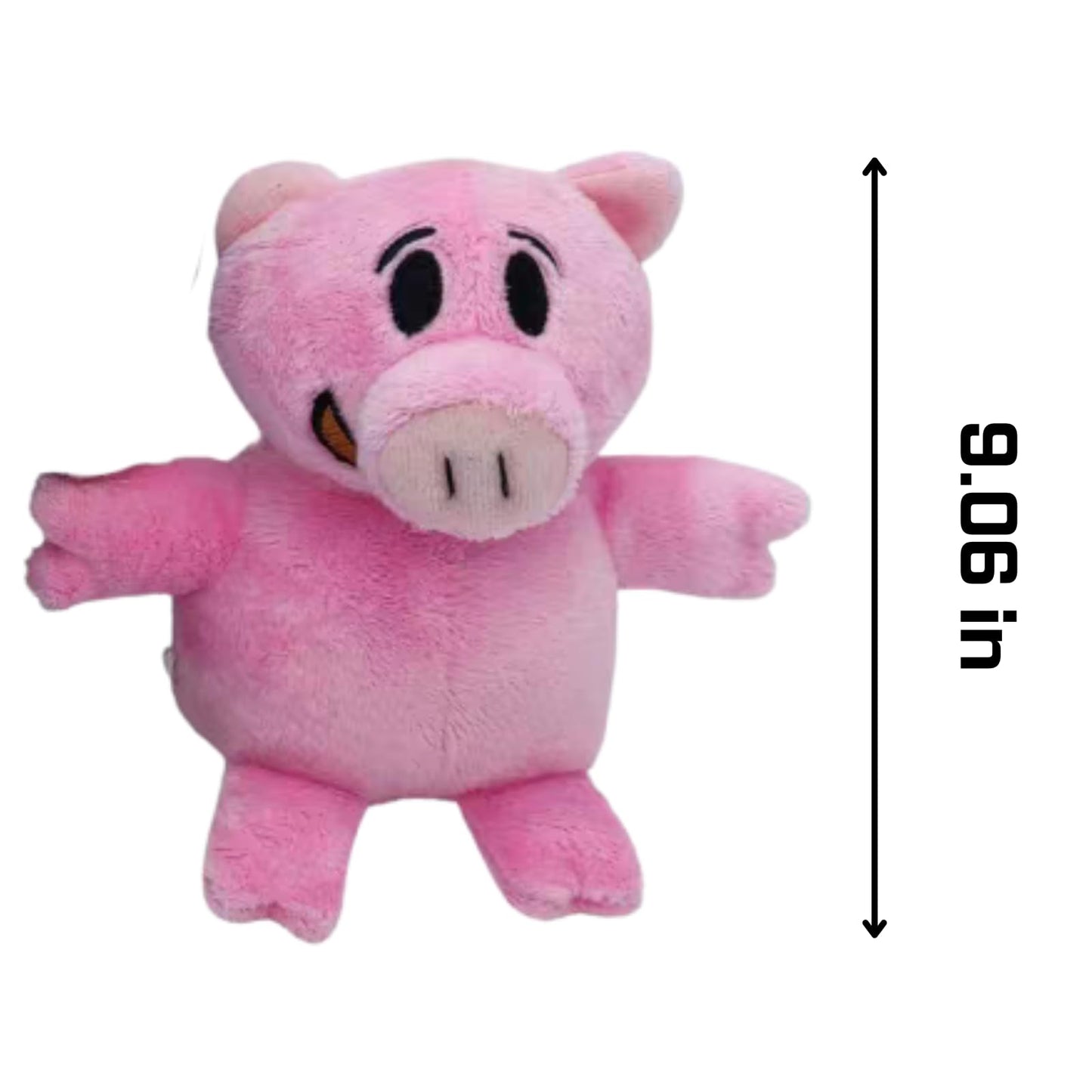 Malvjun Pair of Elephant & Piggie Soft Stuffed Animal Plush Toys, Elephant and Pig Plush Toy Set for Book Buddies Stuffed Animals, Ideal Gift for Birthday Christmas Valentine's Day Room Decoration