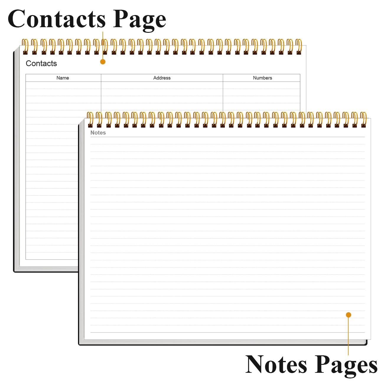 (3-Pack) Weekly Productivity Planner - 8.5" x 11" Dashboard Desk Notepad Has 6 Focus Areas to List Tasks for Goals, Projects, Clients, Academic or Meal-Organize Your Daily Work Efficiently, 54 Weeks