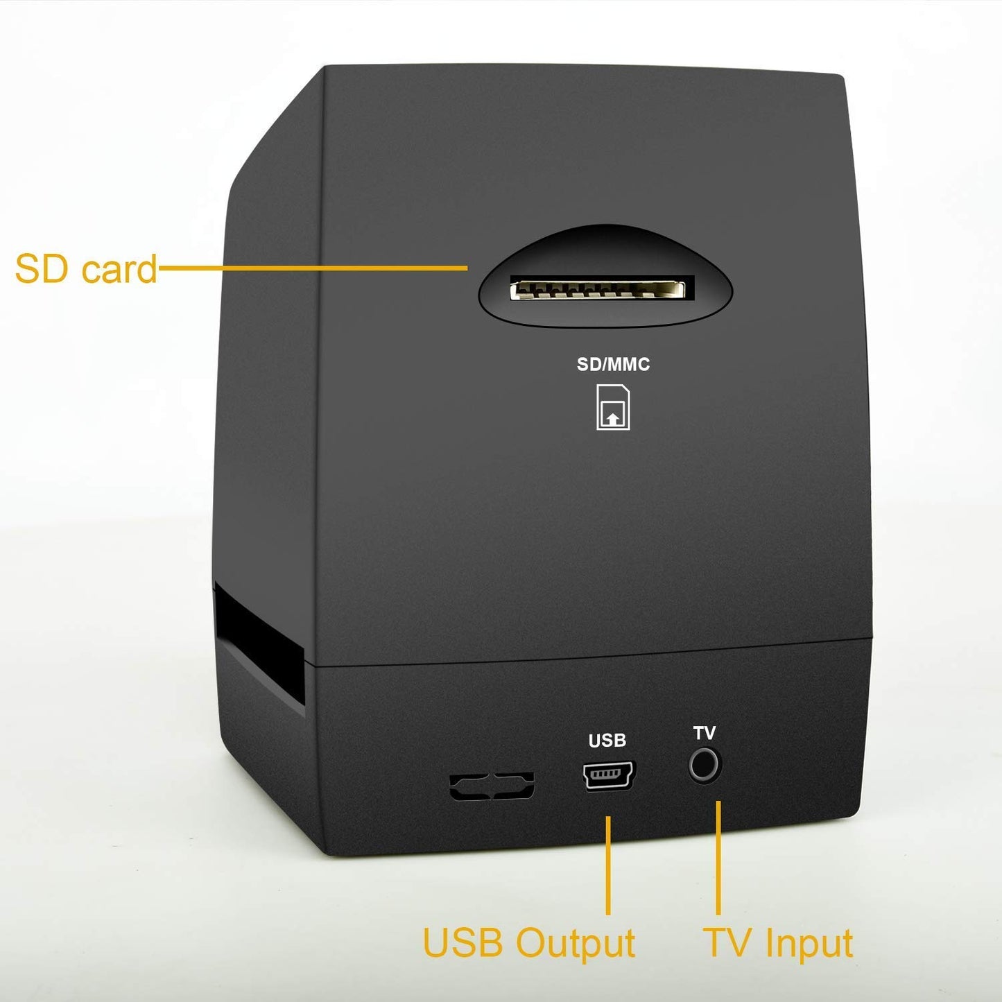 DIGITNOW! 135 Film Negative Scanner High Resolution Slide Viewer,Convert 35mm Film &Slide to Digital JPEG Save into SD Card, with Slide Mounts Feeder No Computer/Software Required