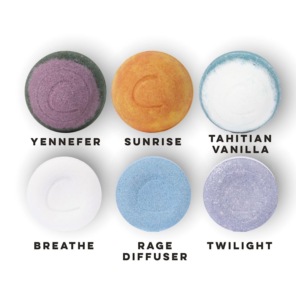 Cosset Bath Bomb - Anxious AF Gift Box Bubble Bath Bombs for Women - Anxiety Relief Set with Natural Ingredients - 6pcs