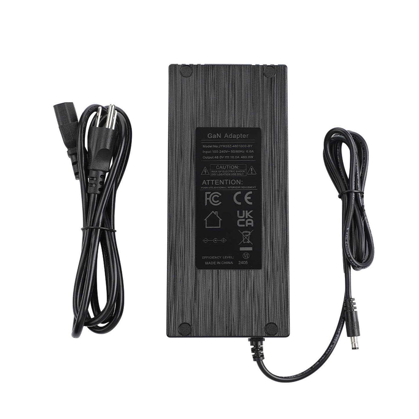 AIYIMA DC48V 10A GaN Power Supply Adapter for TPA3255 Stereo Class D Amplifier A07 & A07 MAX & A08 PRO & A70