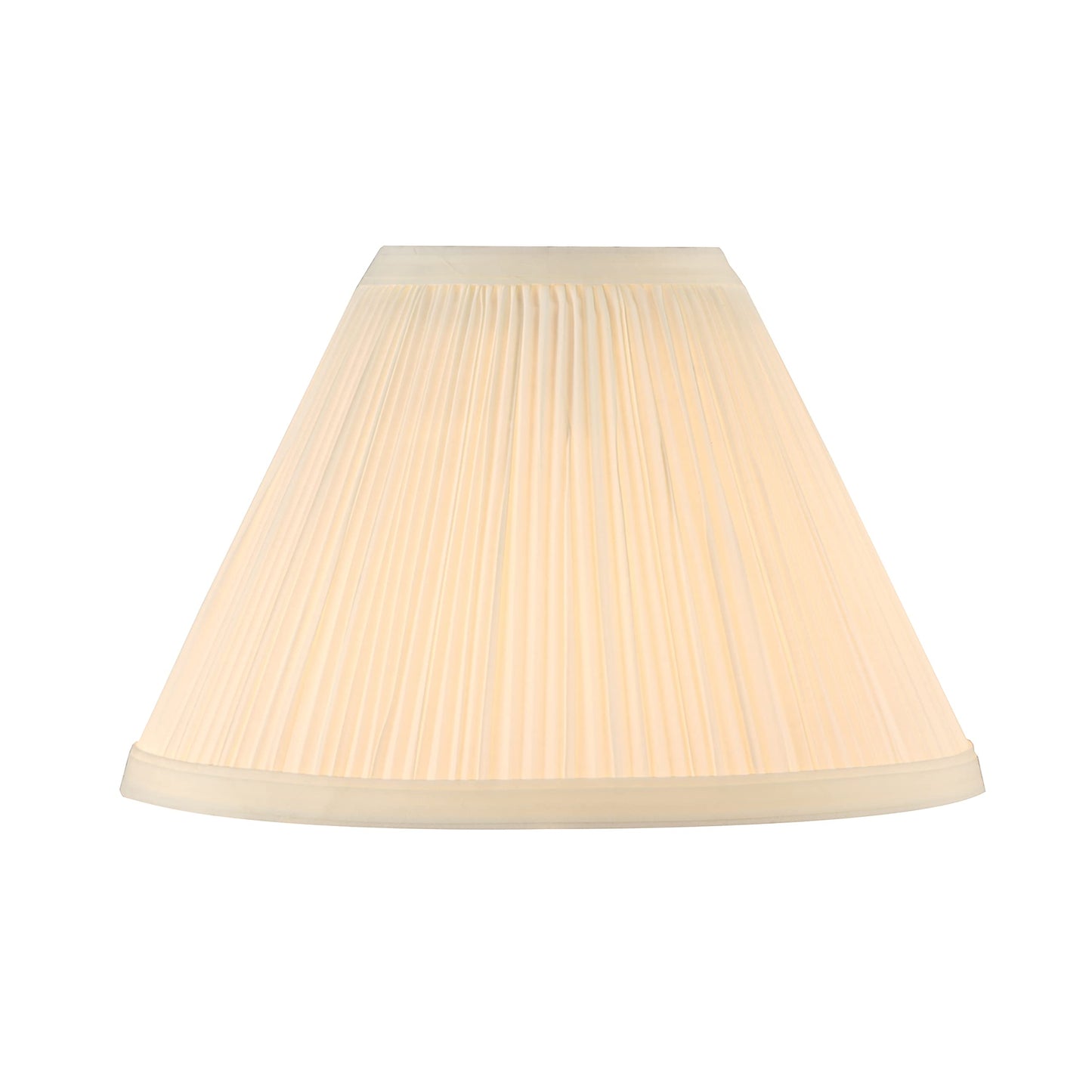 Aspen Creative 59171, Empire Uno Lamp Shade, Cotton White, 4" Top x 10" Bottom x 7" Slant Height, Slip UNO 33mm