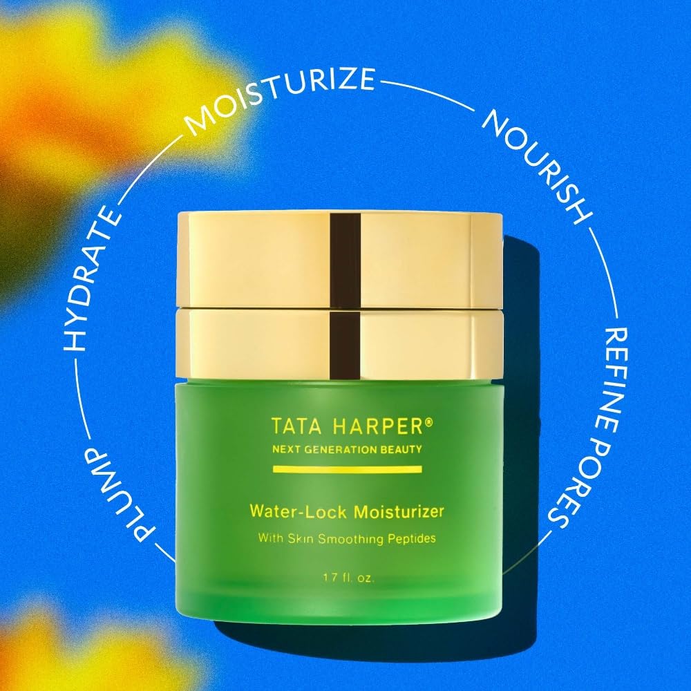 Tata Harper Water-Lock Moisturizer Refill Pod, Lightweight, Silicone-Free Hydrator, 100% Natural, Made Fresh in Vermont, 50ml