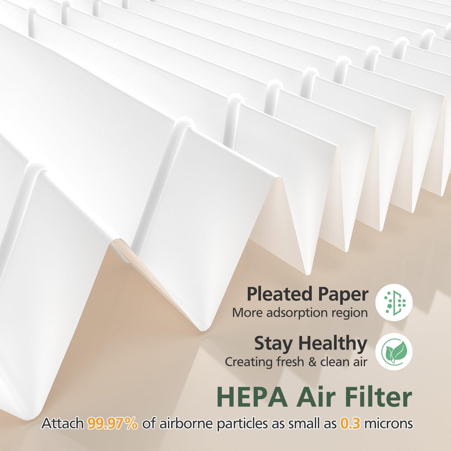 4 Pack MinusA2 Filter Replacement Kit Compatible with MinusA2 Air Purifi-ers, SPA-700A, SPA-780A, SPA-780N, 4-in-1 HEPA and Activated Carbon Filter [for Odor]