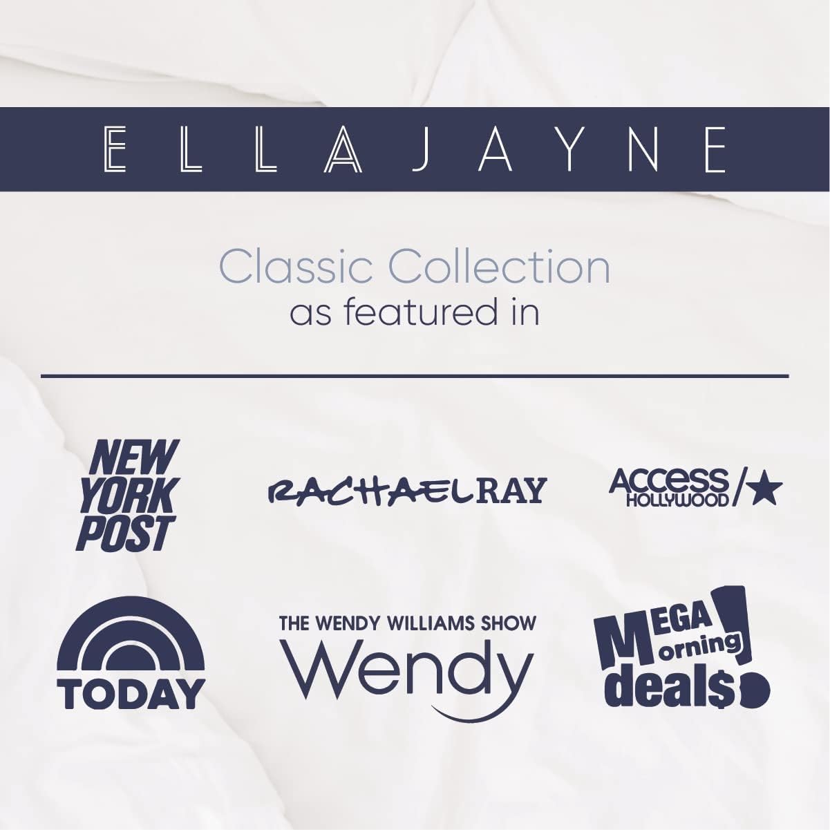 Ella Jayne Percale Sheets Queen (4 Pieces), Permium 100% Cotton Percale TC300, Hotel Luxury Collection, Deep Pockets and Cooling Percale Sheets (White)