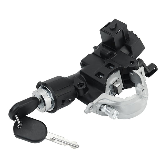 989-019 Compatible with 2008-2012 Ford Escape,2009-2011 Ford Focus,2008-2011 Mazda Tribute,2008-2010 Mercury Mariner Ignition Switch Lock Cylinder Assembly/2 Chip Keys with Shear Bolt 9L8Z-3511-A