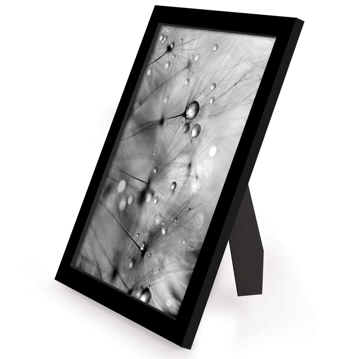 Americanflat 8x11 Picture Frame with Polished Plexiglass - Set of 12 - Signature Collection - Picture Frames with Engineered Wood - Photo Frame for Tabletop and Wall Display - Black