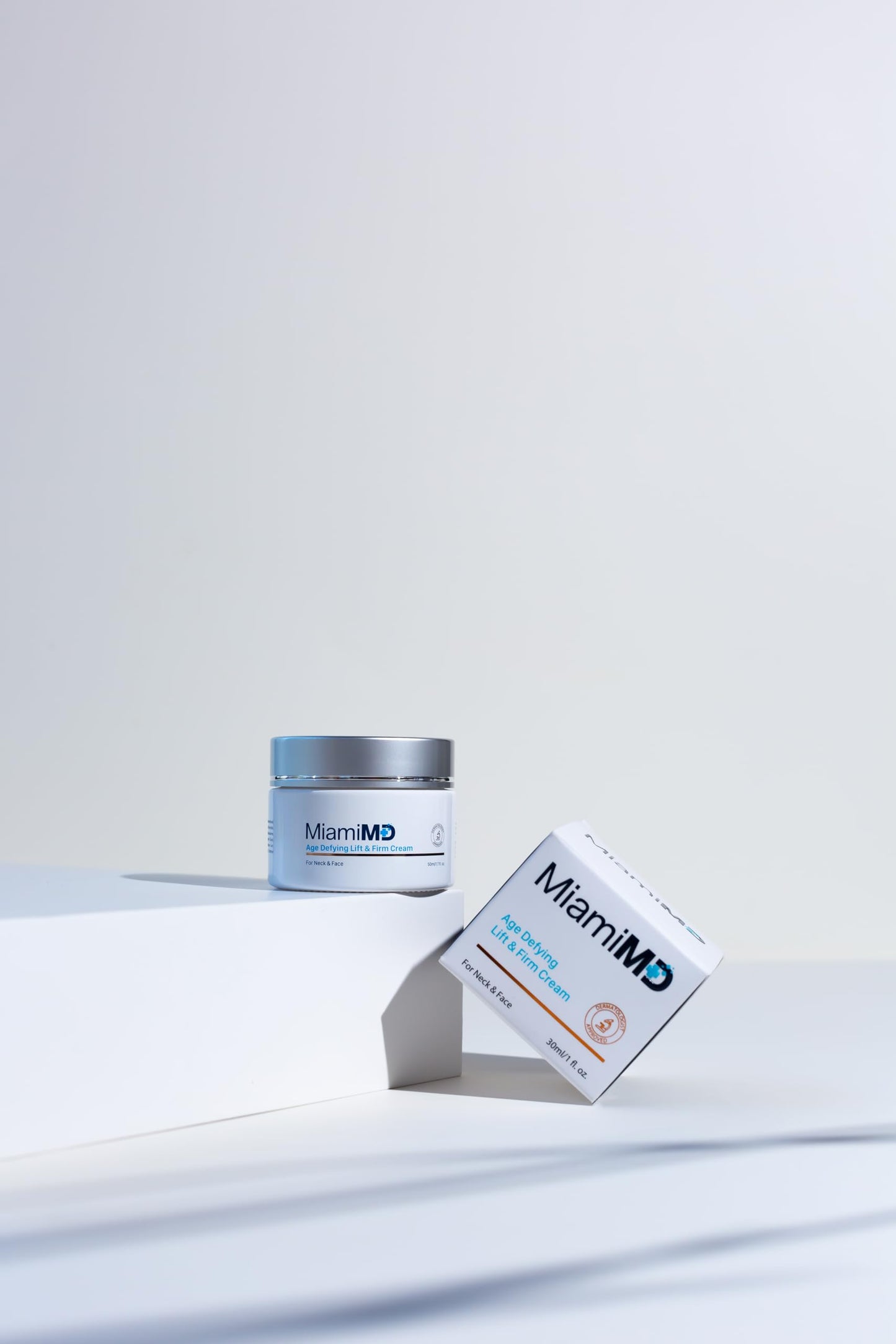MiamiMD Age-Defying Lift & Firm Cream - Anti Aging and Skin Firming For All Types Paraben Free, Fragrance Free Cruelty Free BHA Free 50 ml (1.7oz)