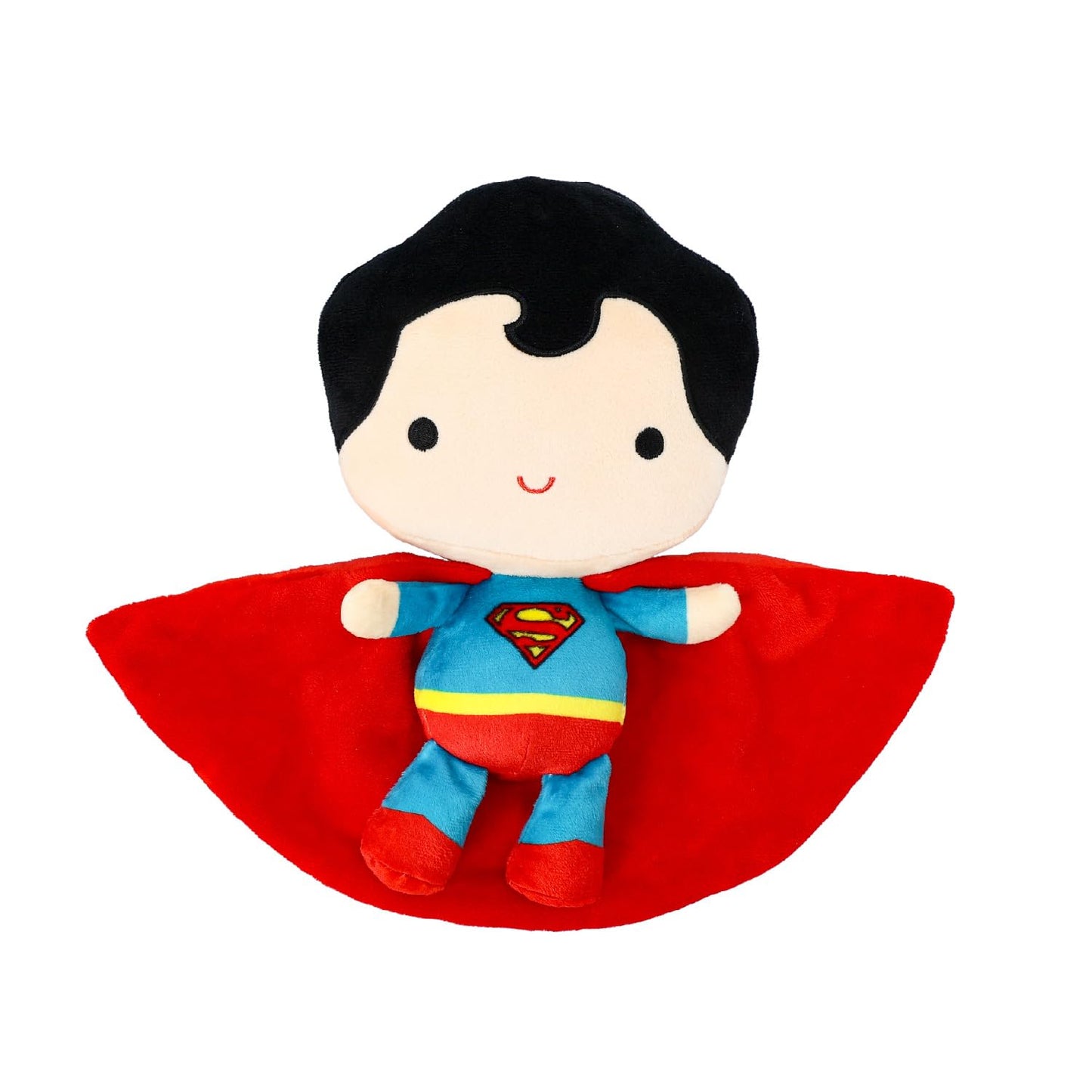 KIDS PREFERRED DC Comics Superman Soft Huggable Weighted Stuffed Animal Cute Plush Toy for Toddler Boys and Girls, Gift for Kids, Man of Steel 11.5 inches