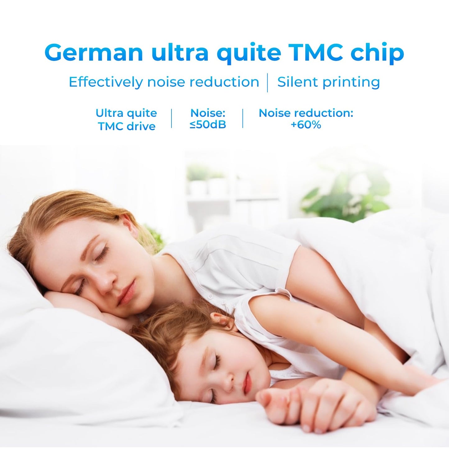 Creality Ender 3 Silent Motherboard, High Performance 32 Bit 3D Printer Noiseless Mother Board V4.2.7 with TMC2225 Driver Marlin for Ender 3, All-Round Heat Dissipation Assembly and Use Easily