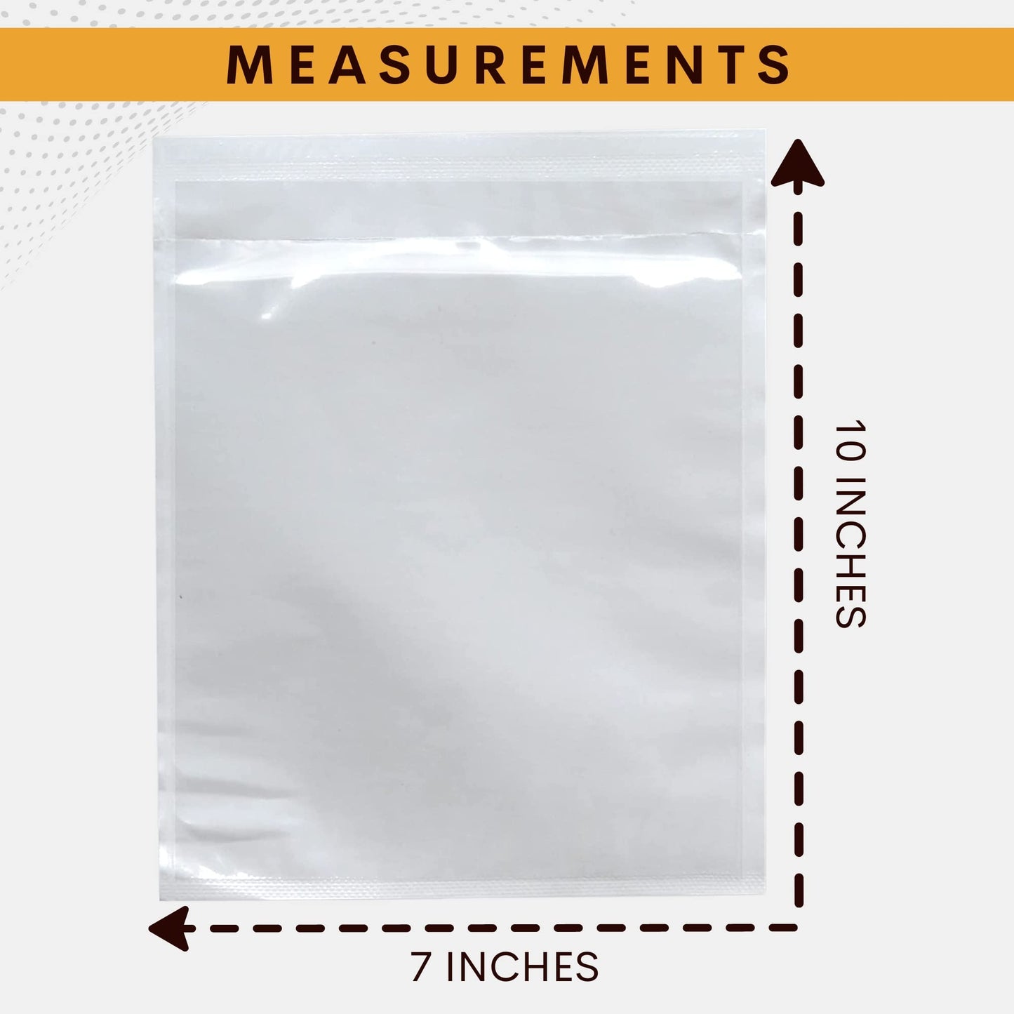 1000 Pack 7"x10" Shipping Label Sleeves - Packing Slip Envelope Pouches with Self-Adhesive Peel & Seal - Clear Unprinted Plastic & Waterproof Mailing List Holder Ideal for Labels, Invoice & Documents