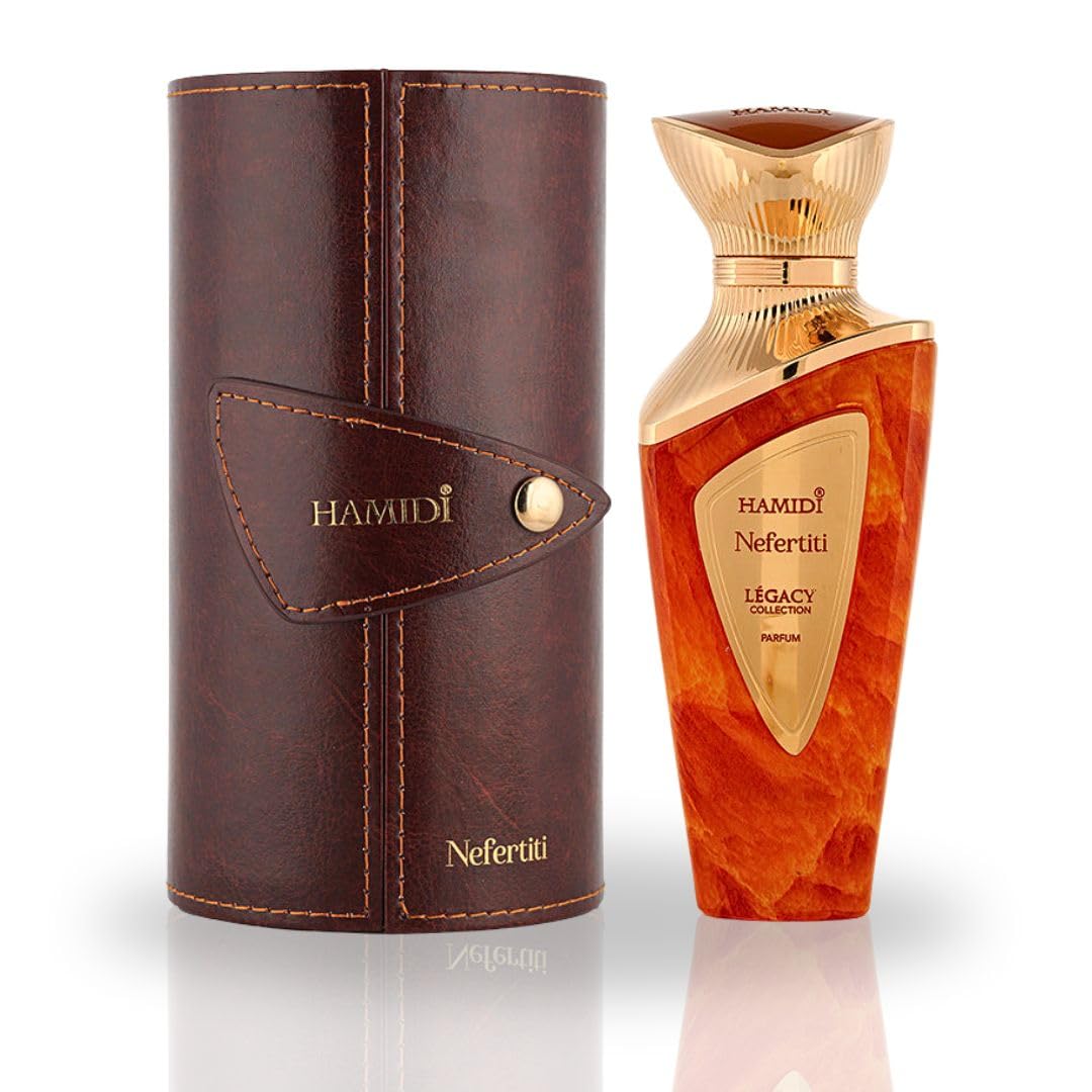 Hamidi LEGACY NEFERTITI Eau De Parfum Spray 100ML (3.4 OZ) Long Lasting Perfume for Women & Men, Embrace The Legendary Beauty & Regal Grace, Unisex Perfume.