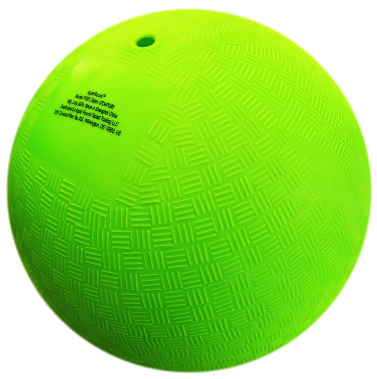 AppleRound Pack of 4 Sports Balls with 1 Pump for Kids and Teens: 1 Each of 8.5-Inch Soccer, Basketball, Playground Ball, and Football